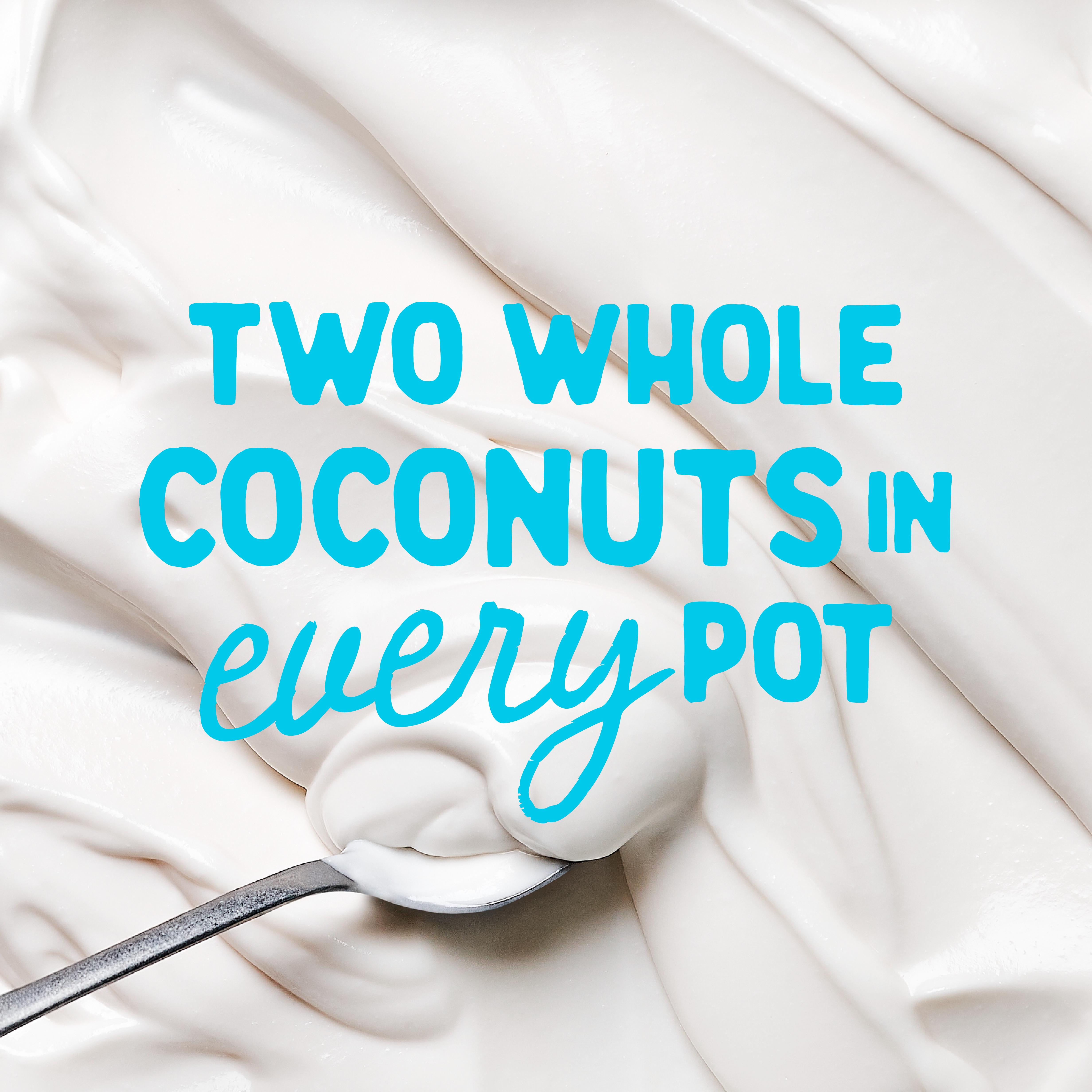 The Coconut Collab Natural Coconut Yoghurt 750g thumbnail 3