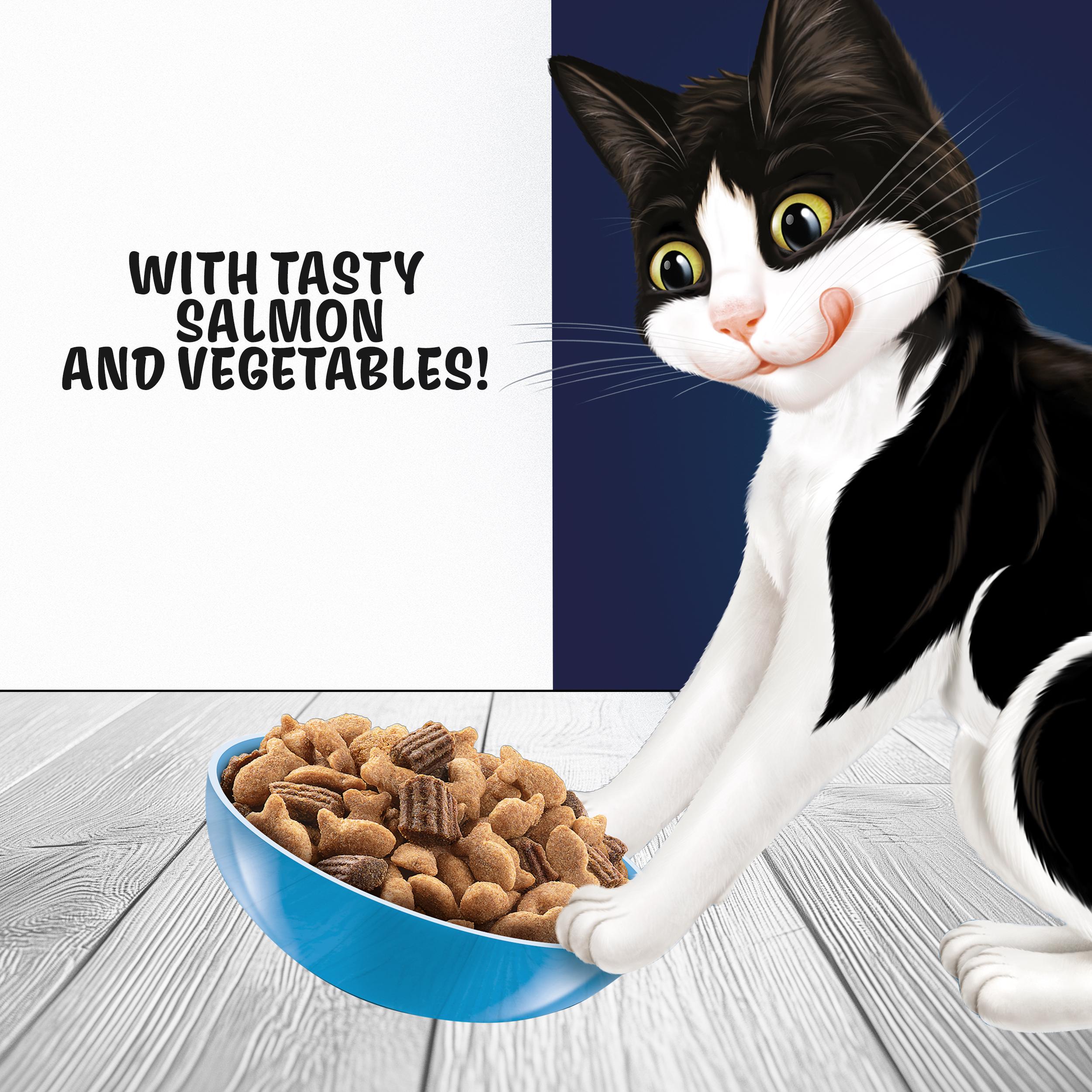 Felix Doubly Delicious Salmon & Vegetables Dry Cat Food 2kg thumbnail 3