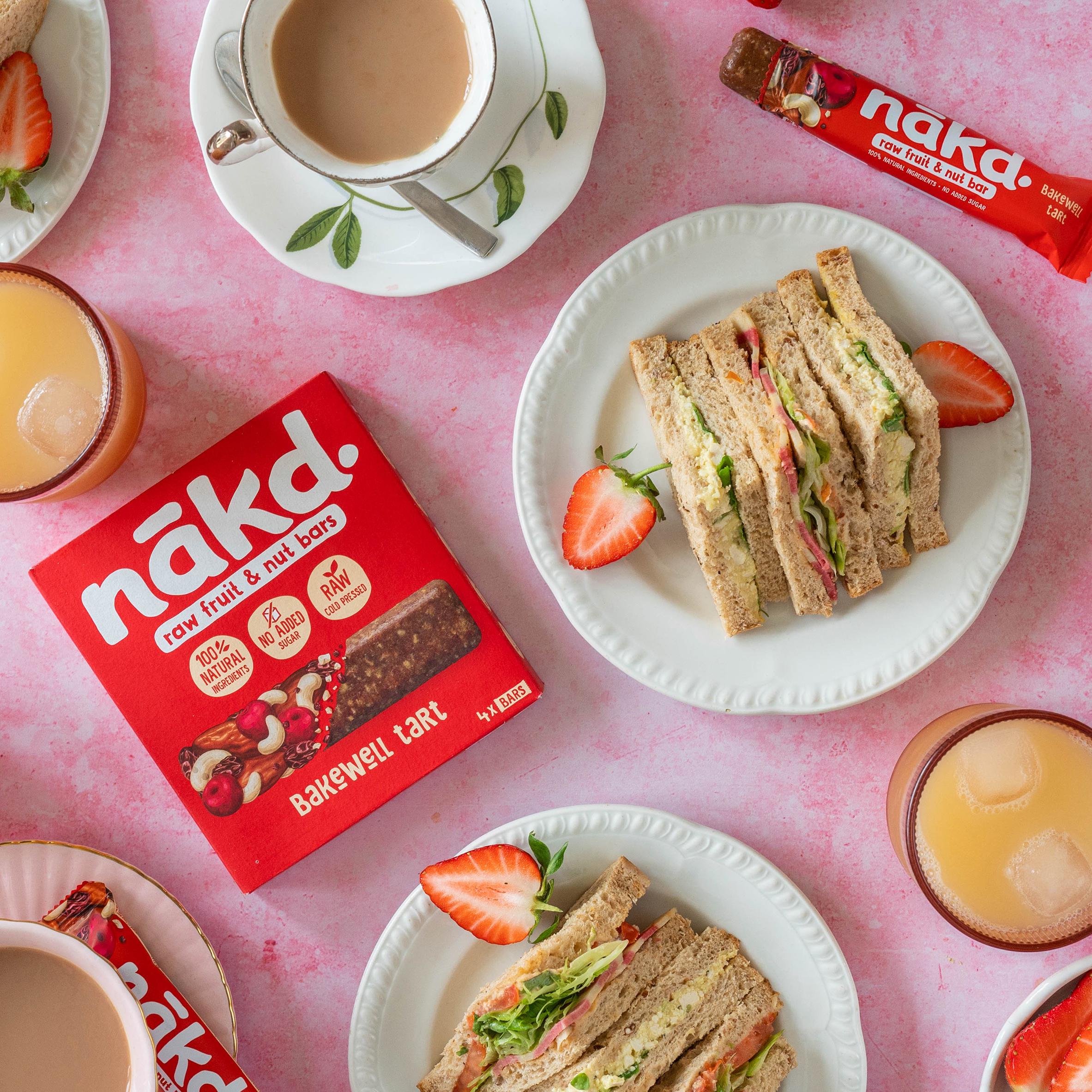 Nakd Bakewell Tart Raw Fruit & Nut Bar 4x35g thumbnail 4