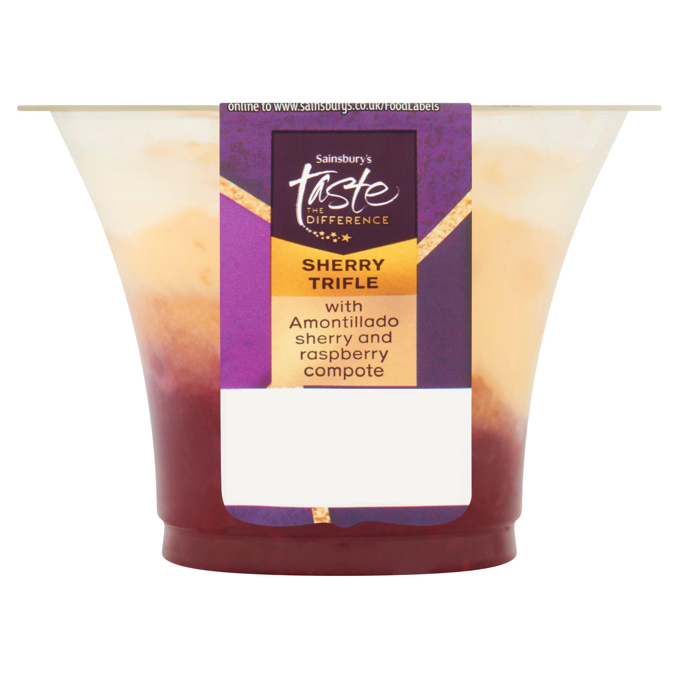 Sainsbury's 135g Sherry Trifle, Taste the Difference