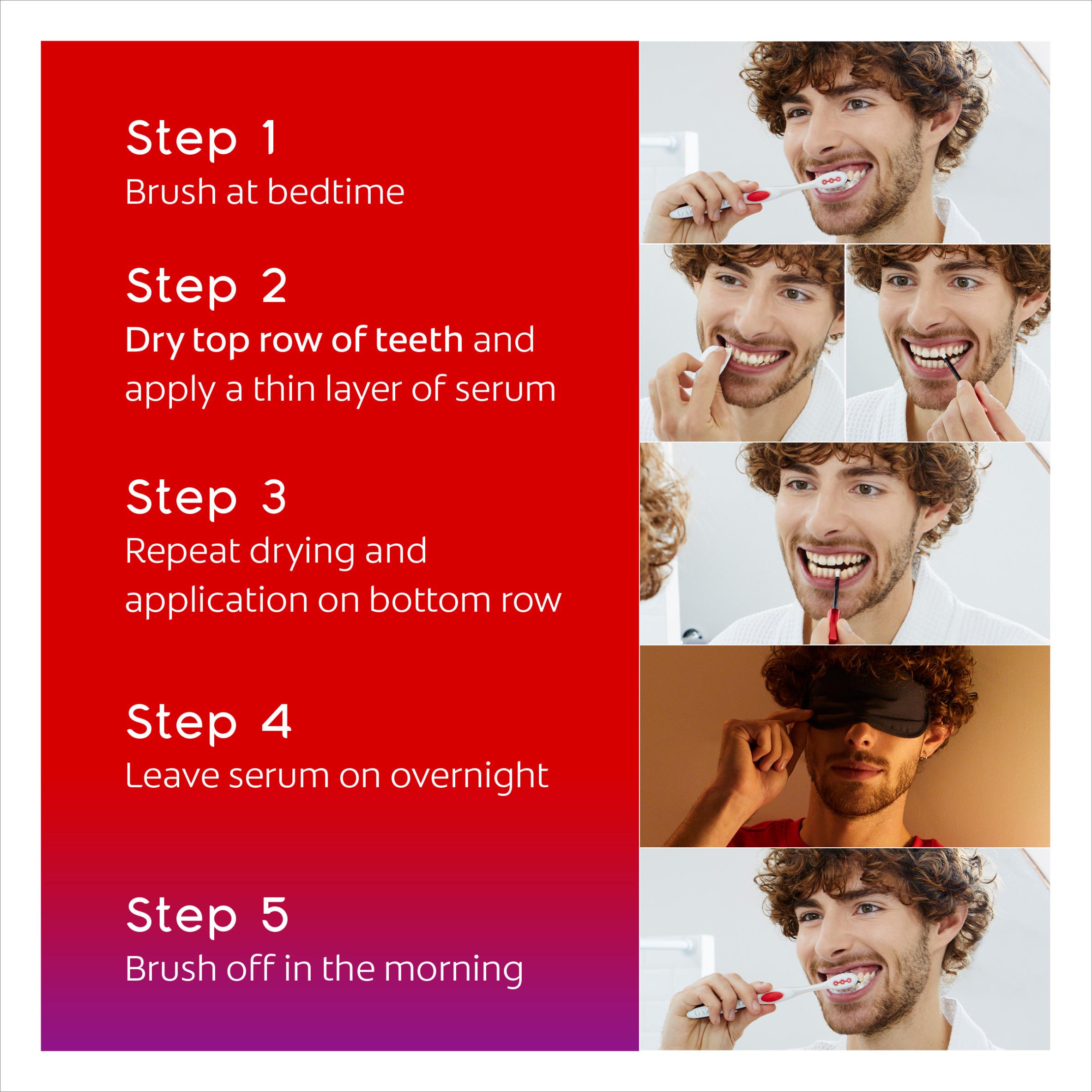 Colgate Max White Overnight Teeth Whitening Serum 2.5ml thumbnail 4