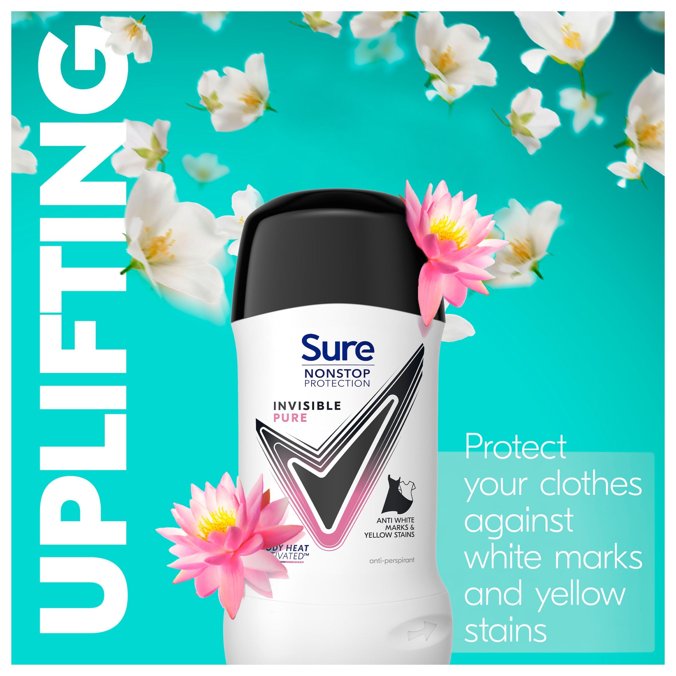 Sure Antiperspirant Invisible Pure Nonstop Protection 50ml thumbnail 3