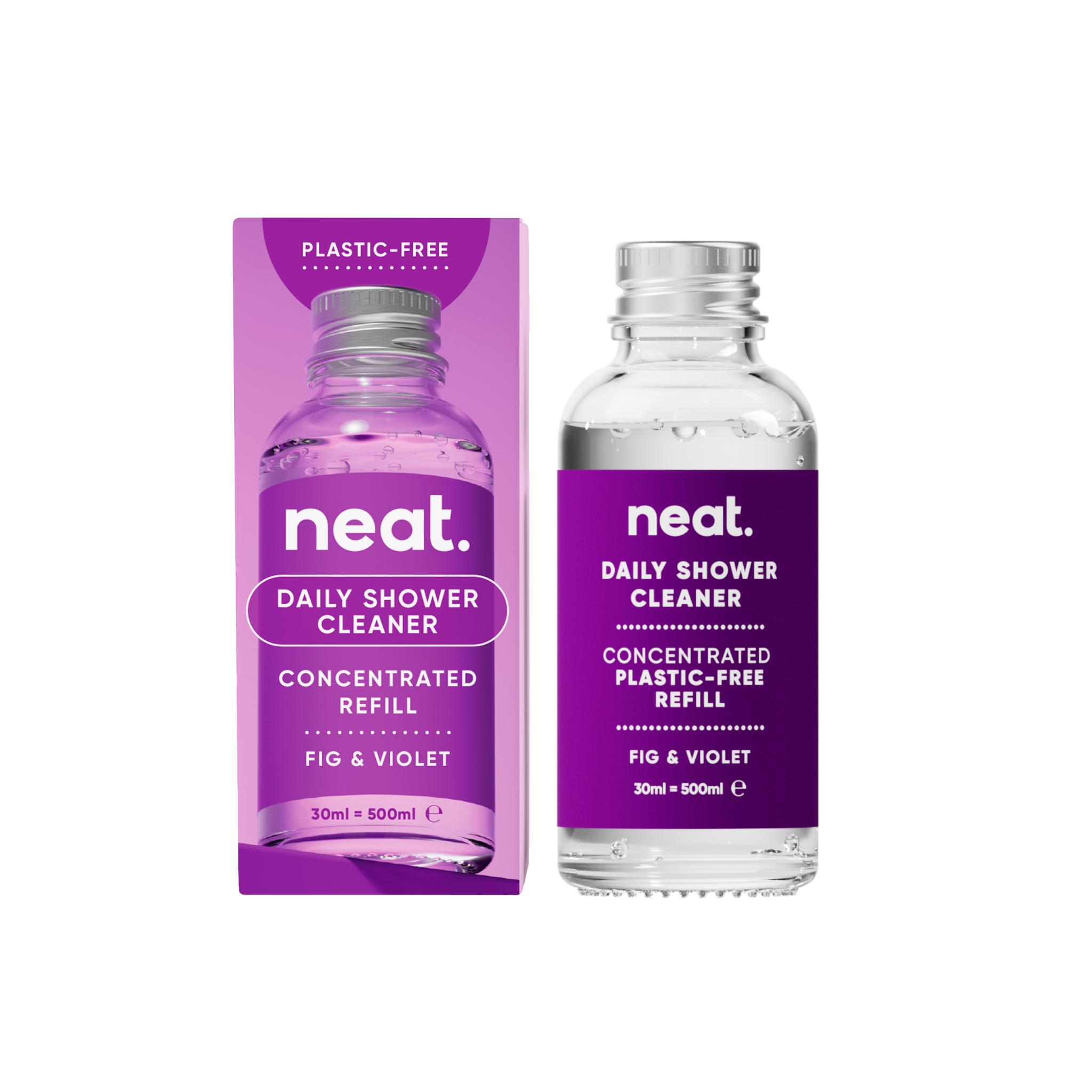 Neat. Daily Shower Cleaner Concentrated Refill Fig & Violet 30ml thumbnail 2