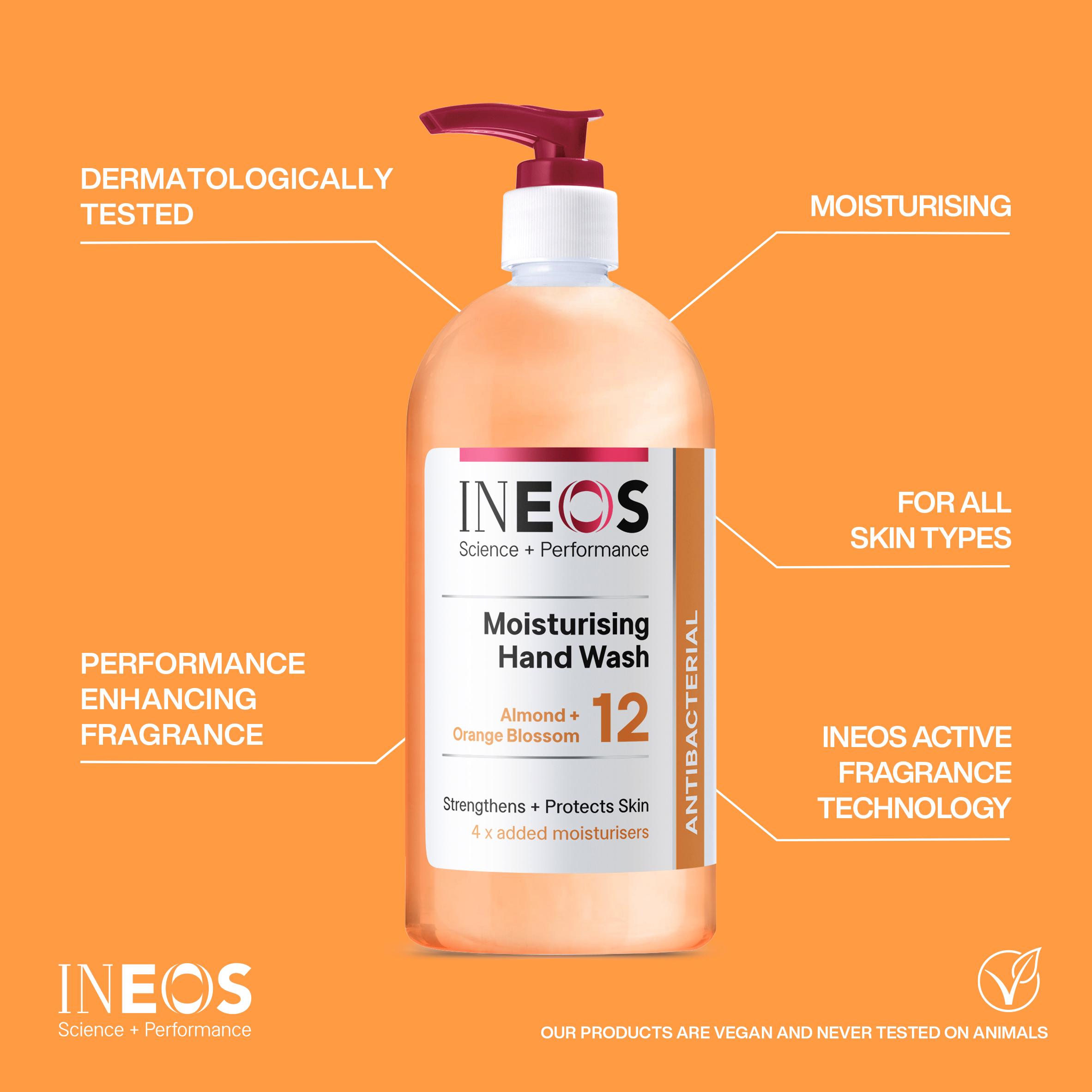 Ineos Almond + Orange Blossom Moisturising Handwash thumbnail 2