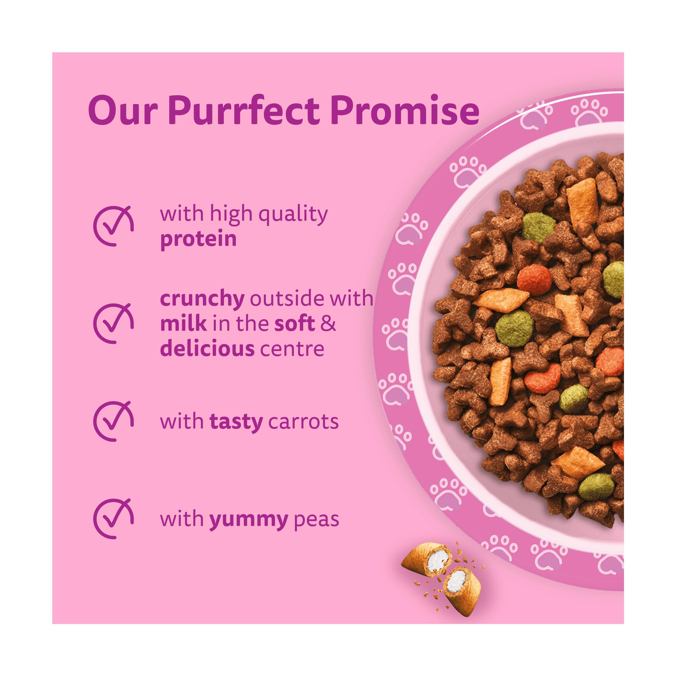 Whiskas Chicken Kitten Dry Cat Food 1.9kg thumbnail 2