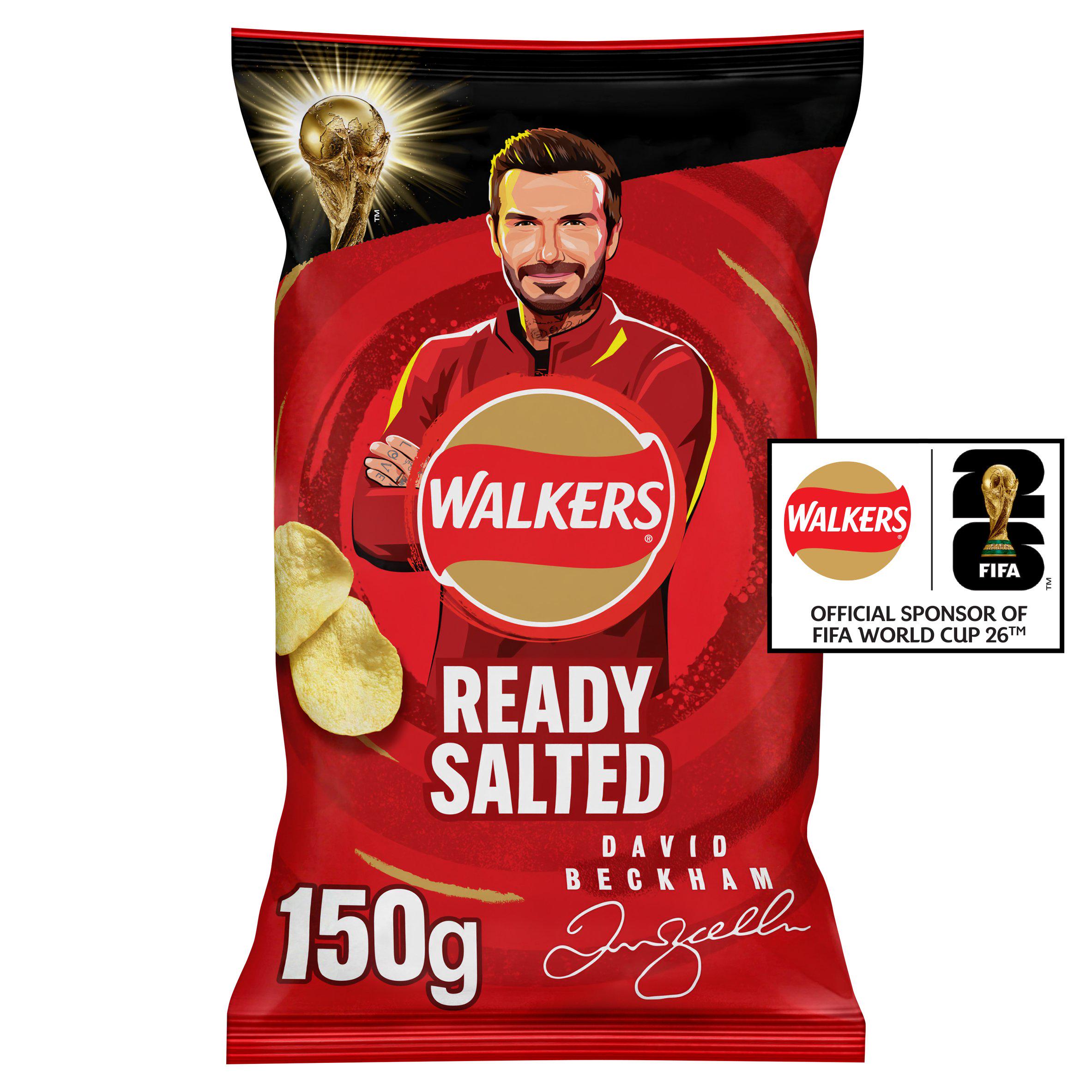 Walkers Ready Salted Sharing Crisps 150g
