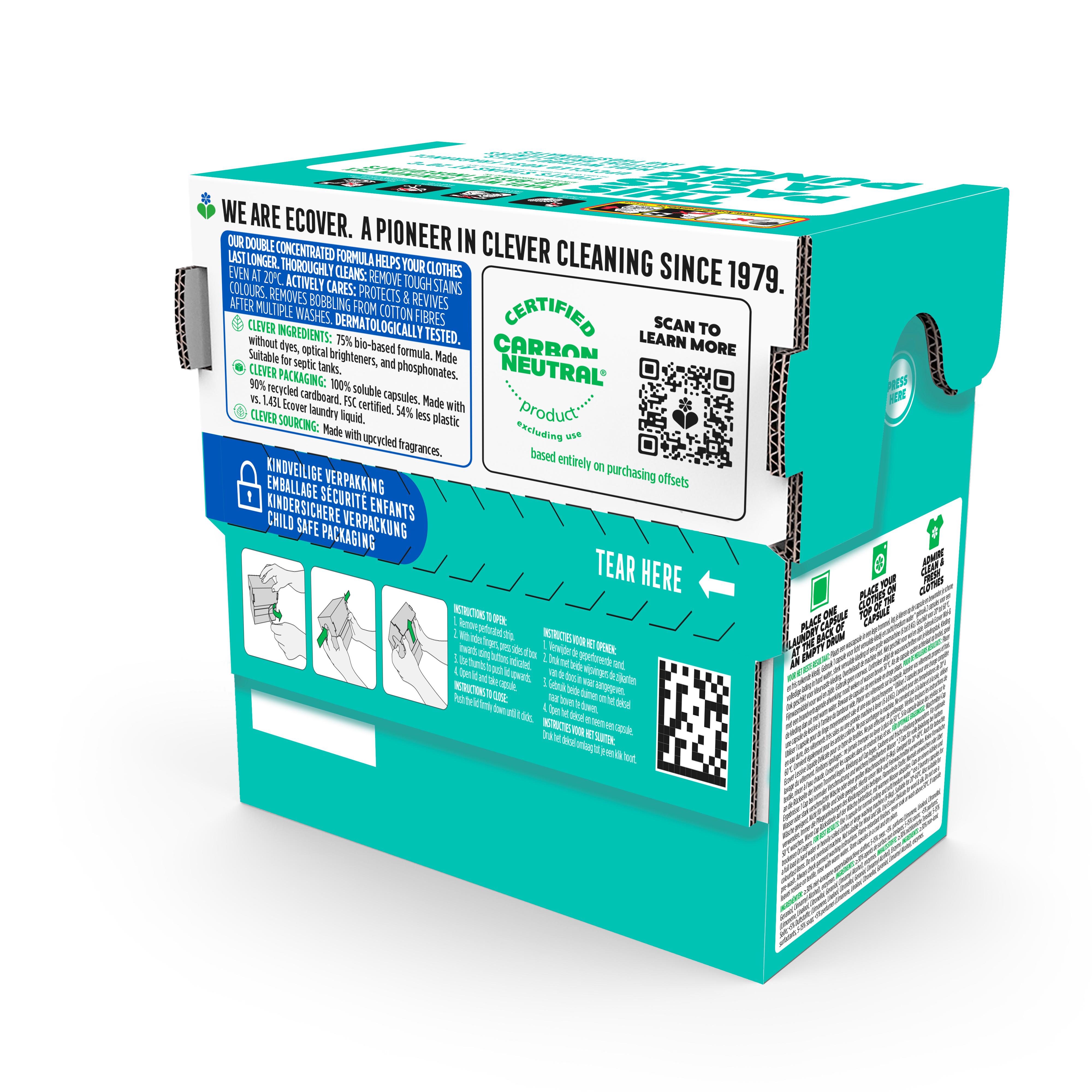 Ecover Bio Laundry Capsules 34x17g thumbnail 5
