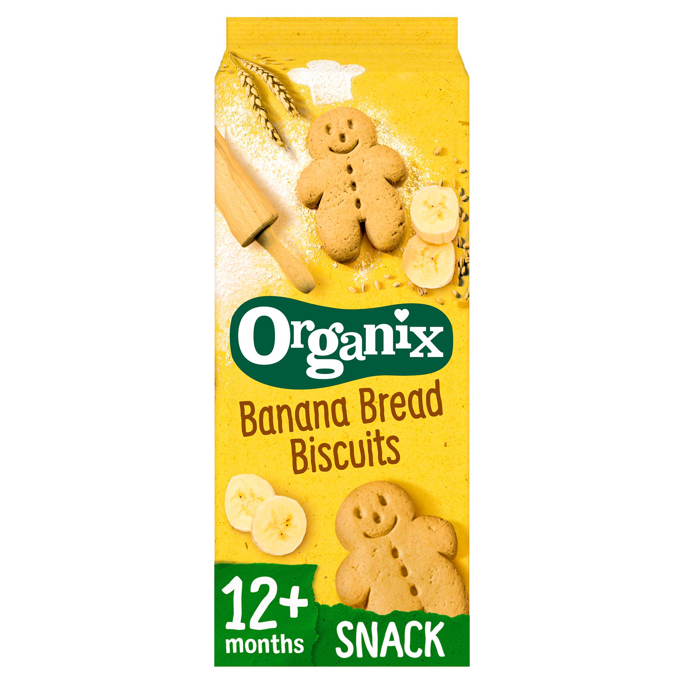 Organix Banana Bread Biscuits