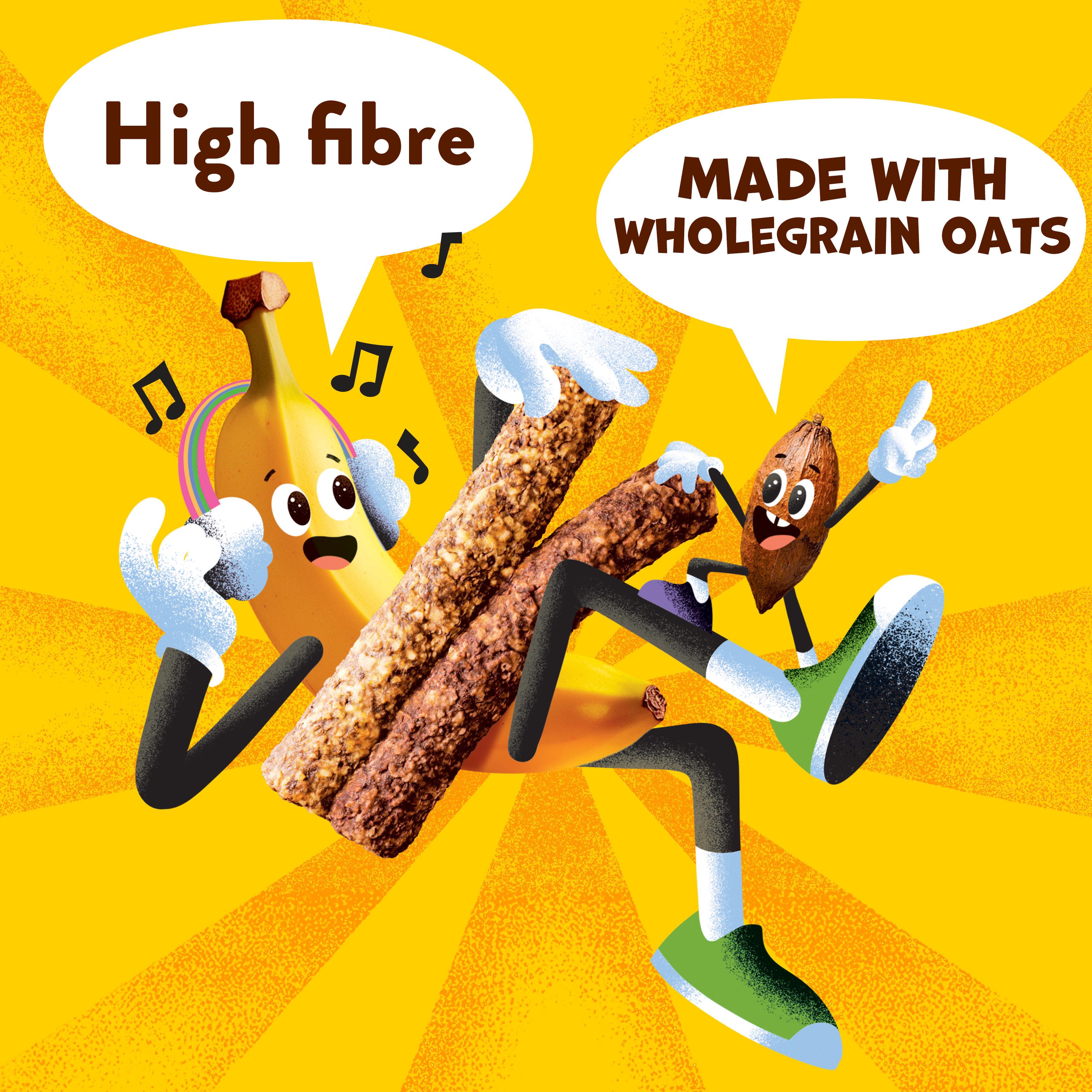 Goodies Choco & Banana 5 x 23g Multipack Kids Snack Oat Sticks Bars thumbnail 3