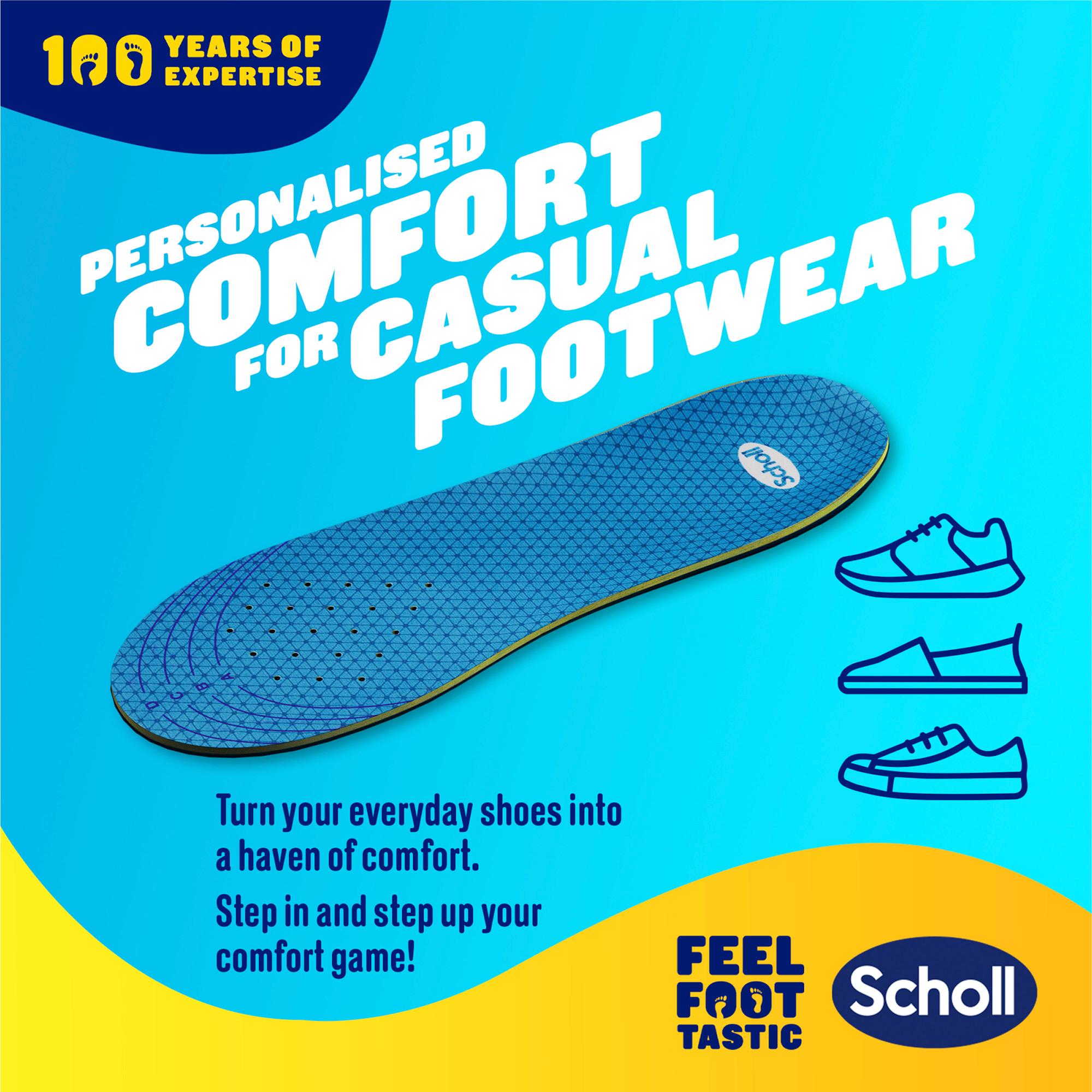 Scholl Gel Activ Work & Boot Insoles Small thumbnail 3