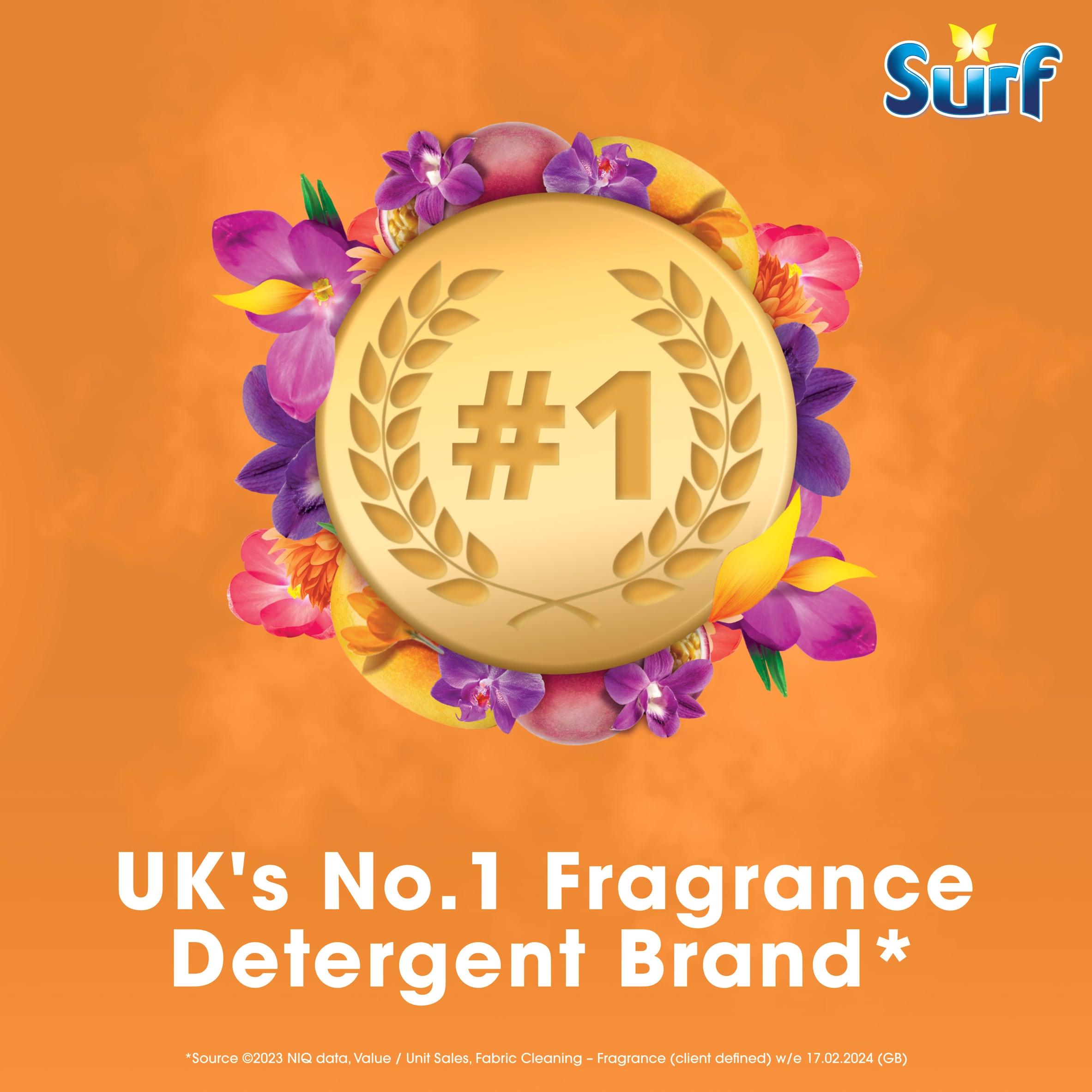 Surf 3 In 1 Laundry Washing Detergent Capsules Passion Bloom 26 Washes thumbnail 6