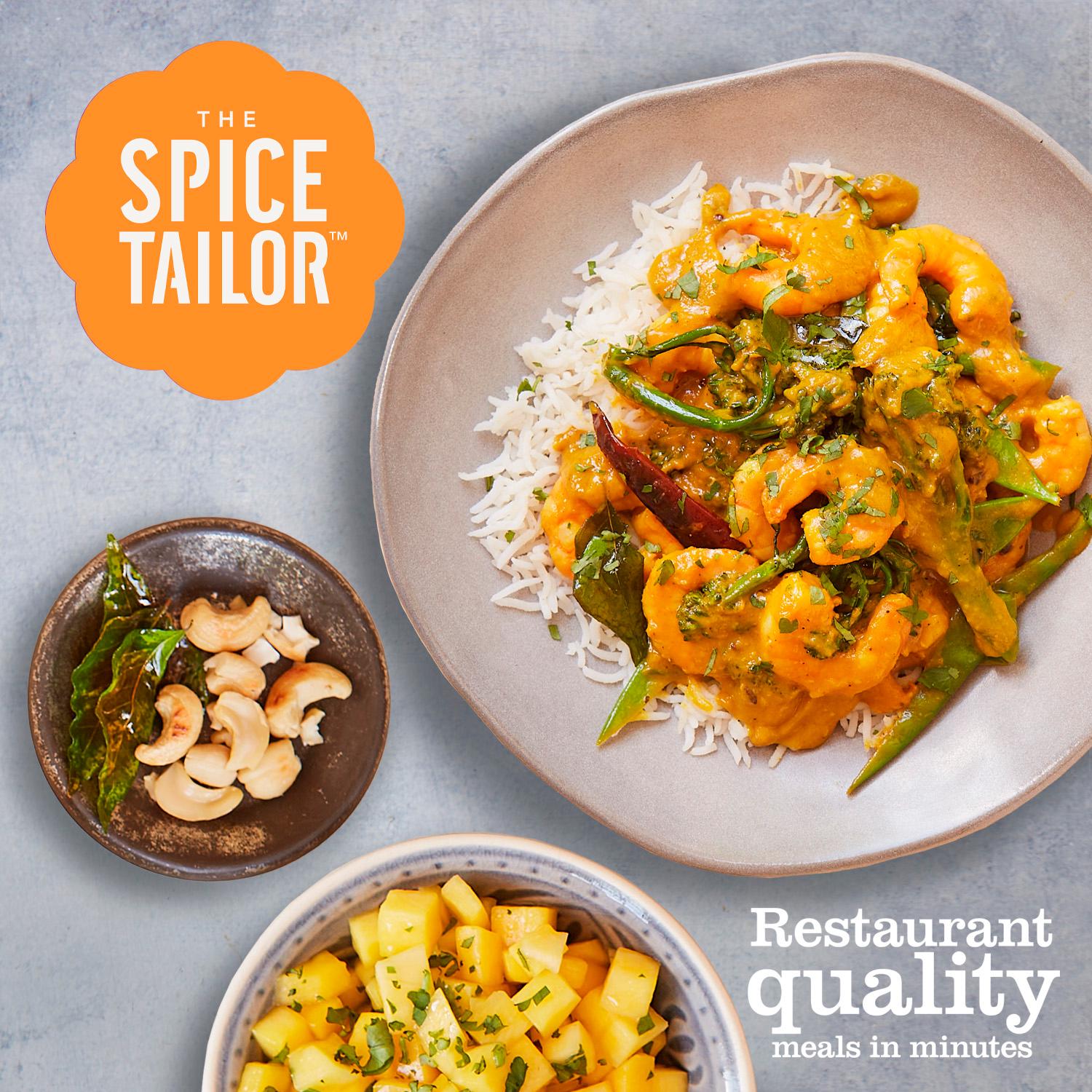 The Spice Tailor Mango Indian Curry Sauce Kit 300g thumbnail 3