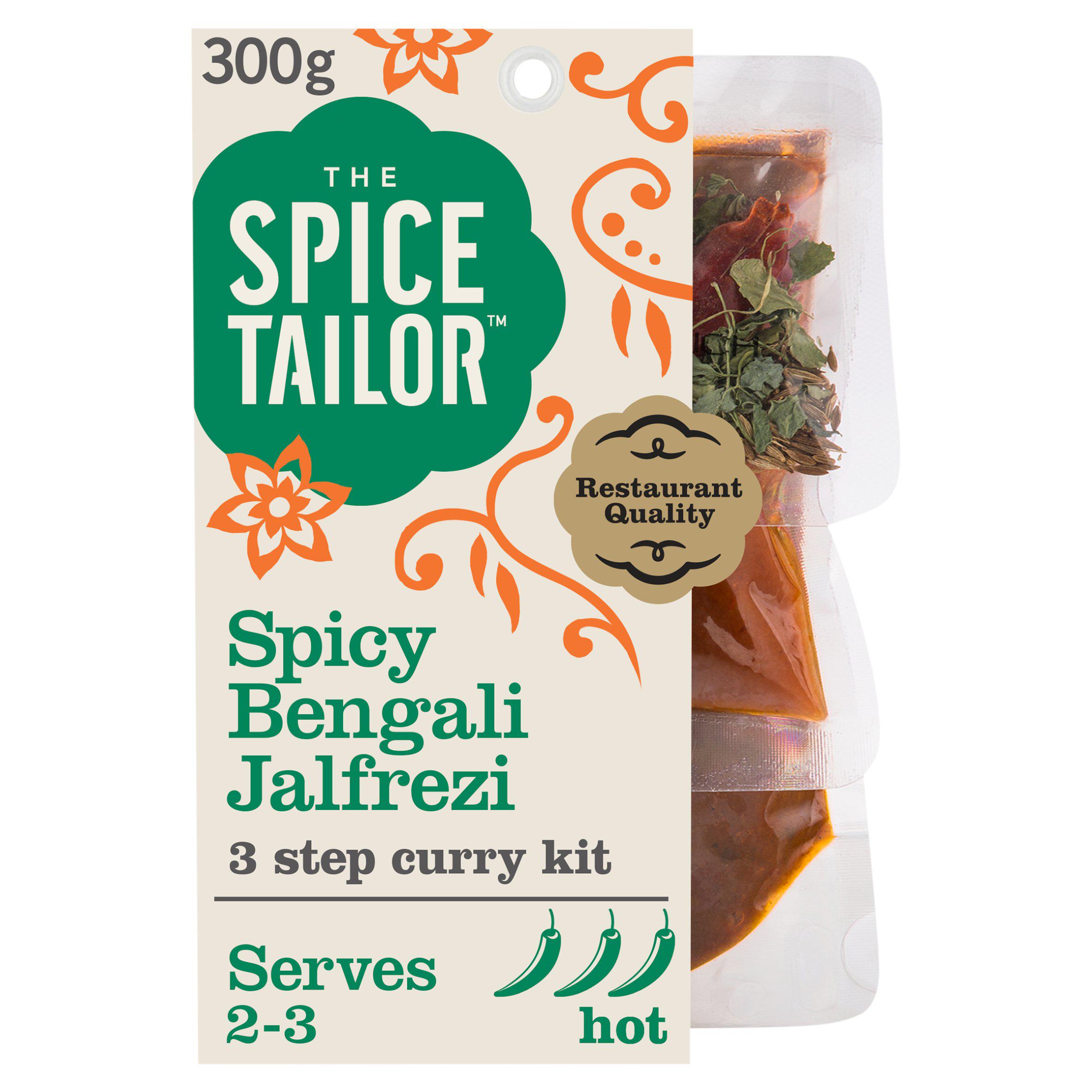 The Spice Tailor Spicy Bengali Jalfrezi Indian Curry Sauce Kit 300g