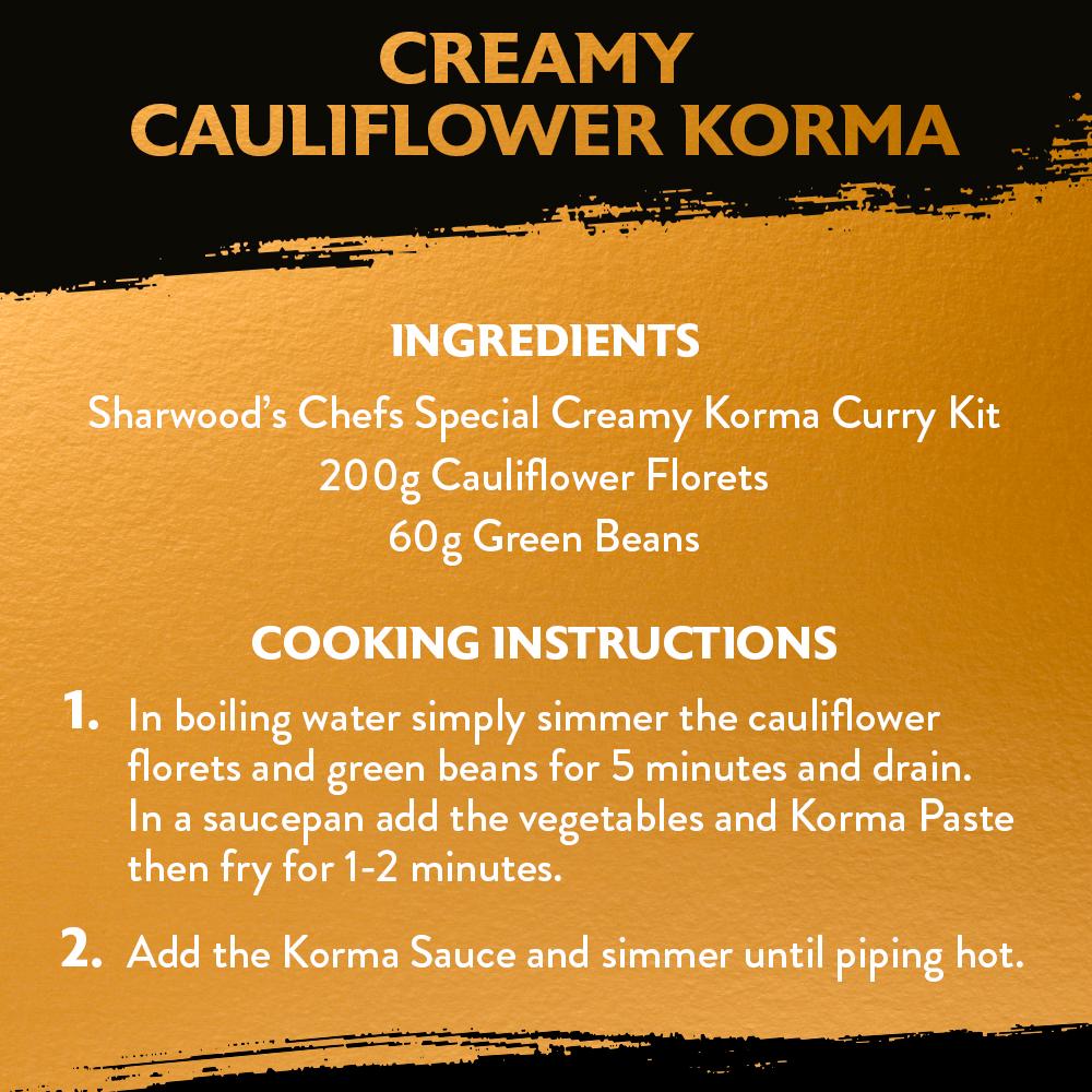 Sharwood's Korma Indian Curry Sauce Kit 280g thumbnail 5