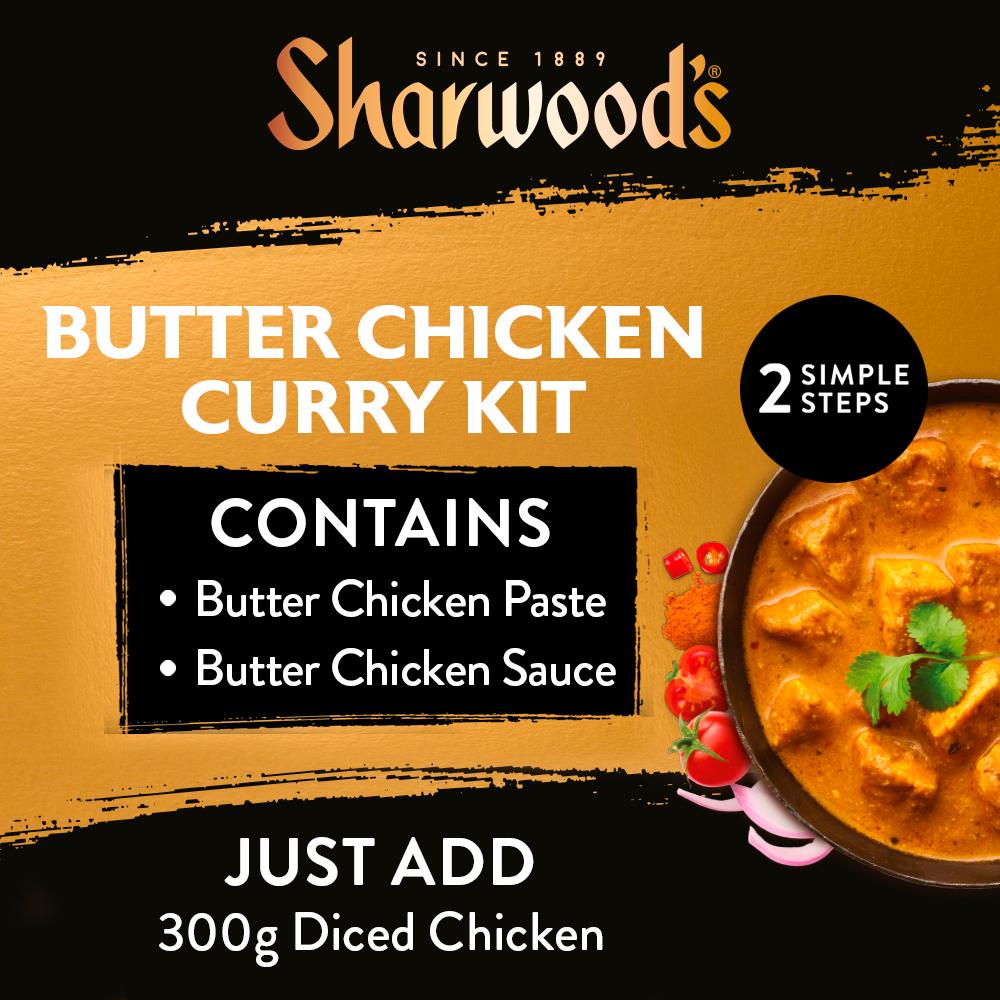 Sharwood's Butter Chicken Indian Curry Sauce Kit 280g thumbnail 2