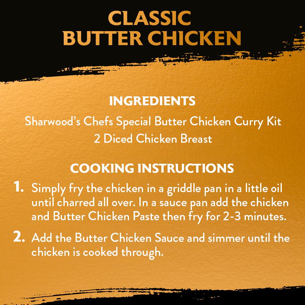 Sharwood's Butter Chicken Indian Curry Sauce Kit 280g thumbnail 5