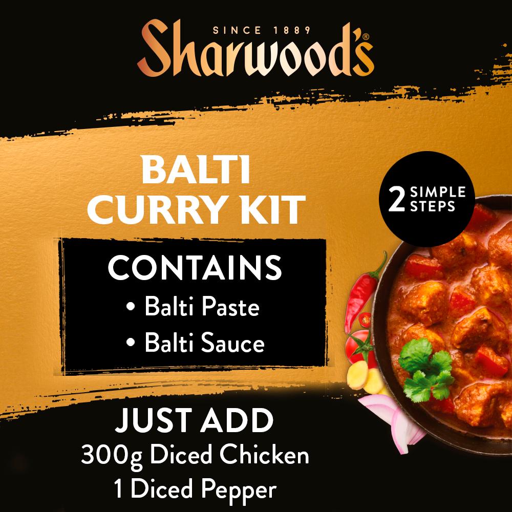 Sharwood's Balti Indian Curry Sauce Kit 280g thumbnail 2