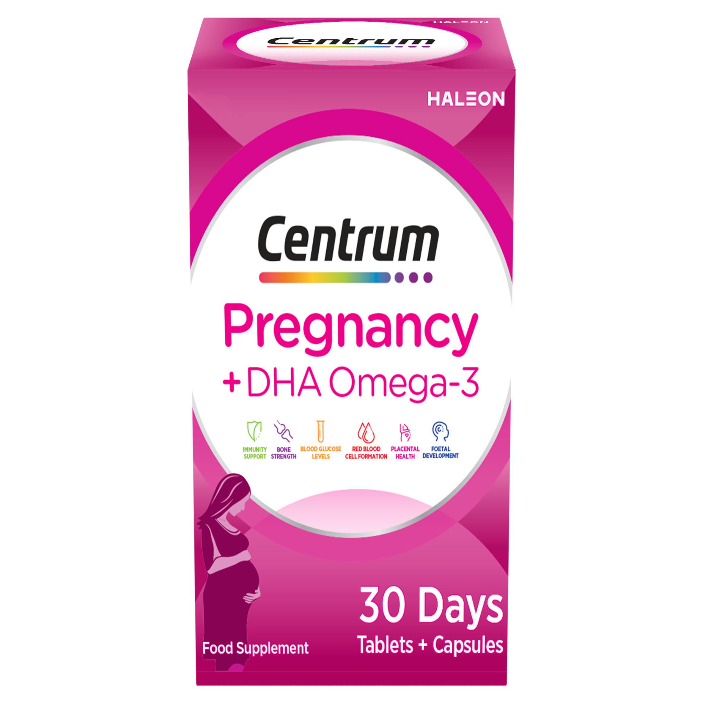 Centrum Pregnancy +DHA Omega