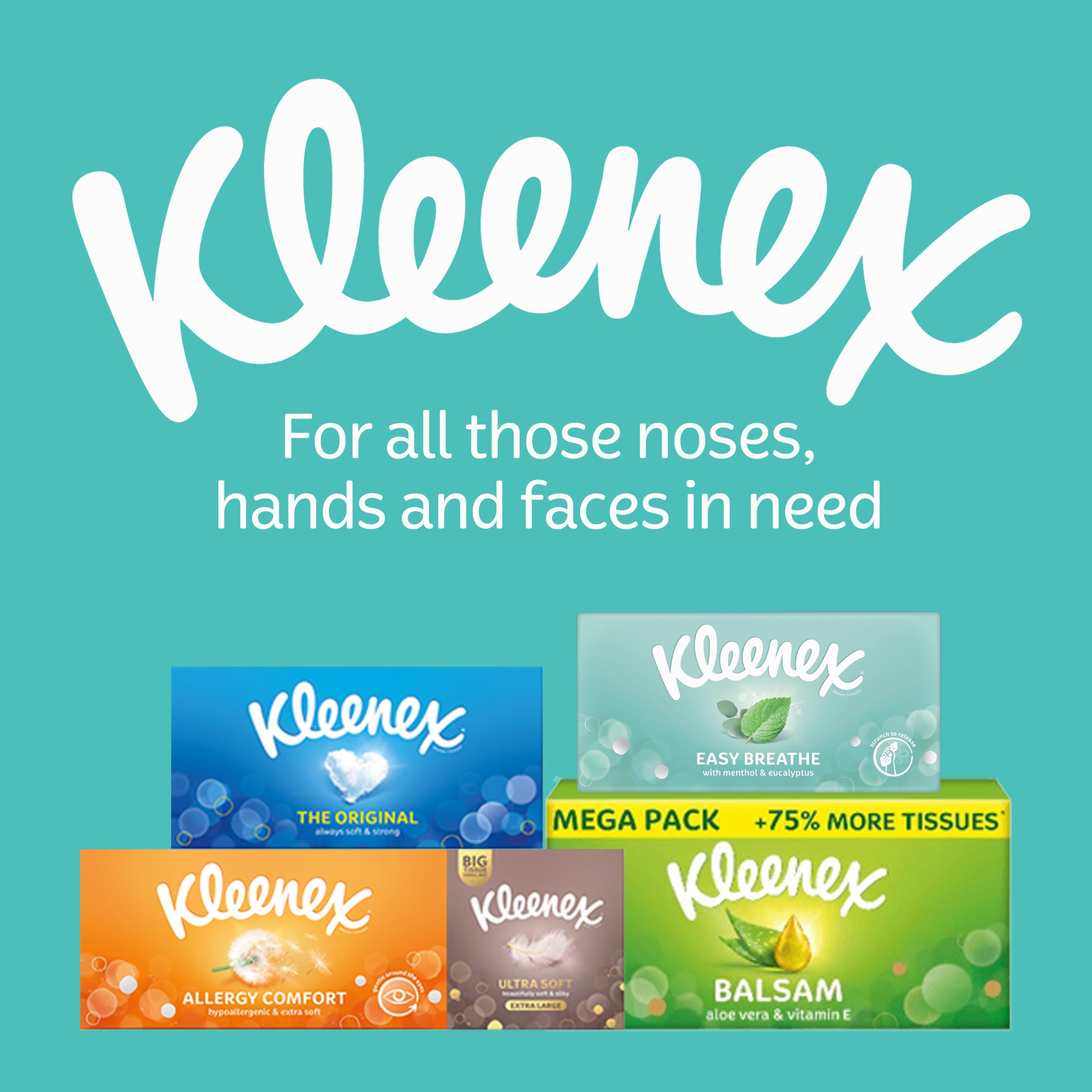 Kleenex Easy Breathe Tissues Box 56 Sheets thumbnail 6