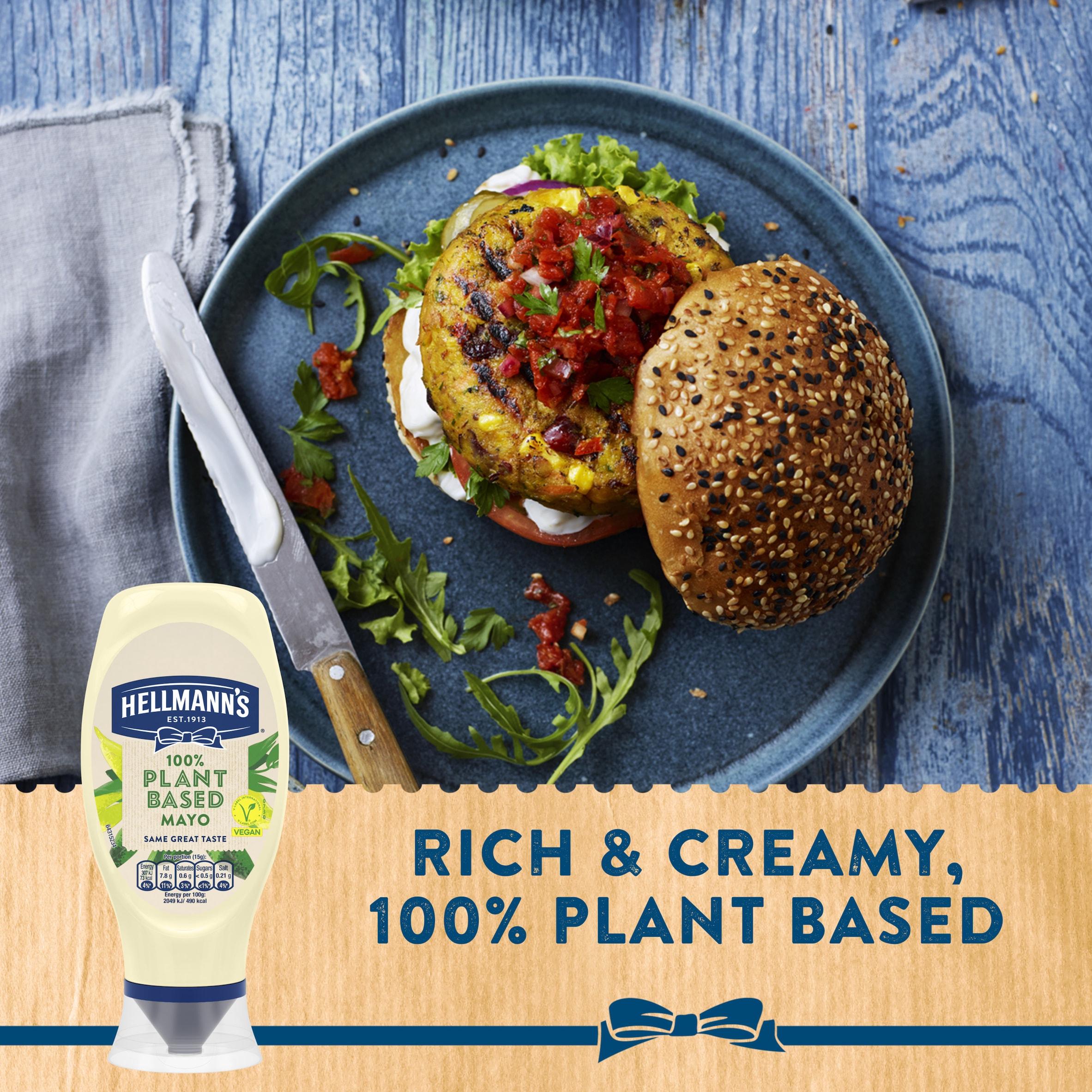 Hellmann's Mayo 100% Plant Based 430ml thumbnail 3