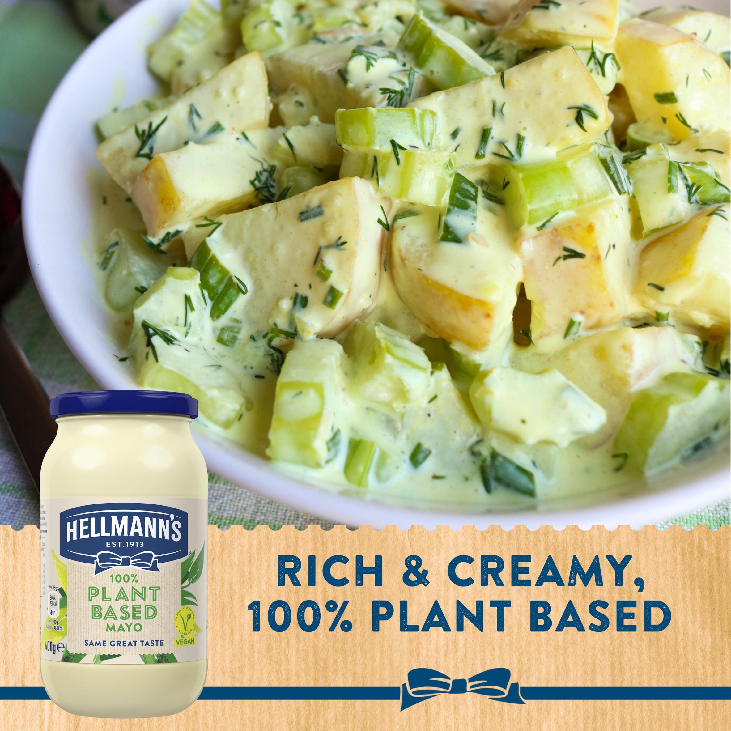 Hellmann's Mayo 100% Plant Based 400g thumbnail 2