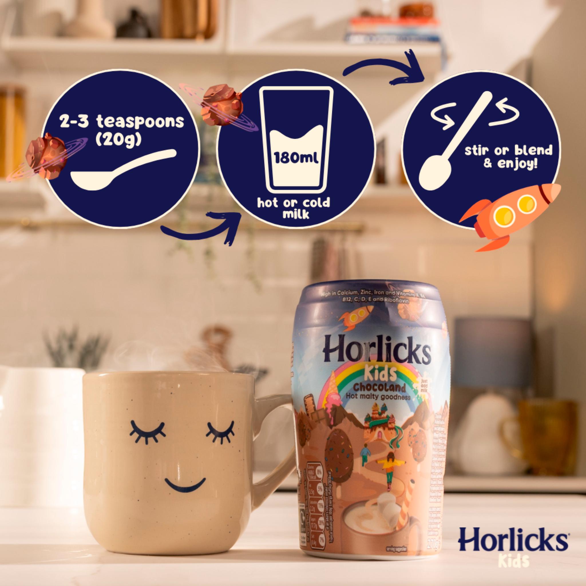 Horlicks Kids Chocoland 270g thumbnail 2