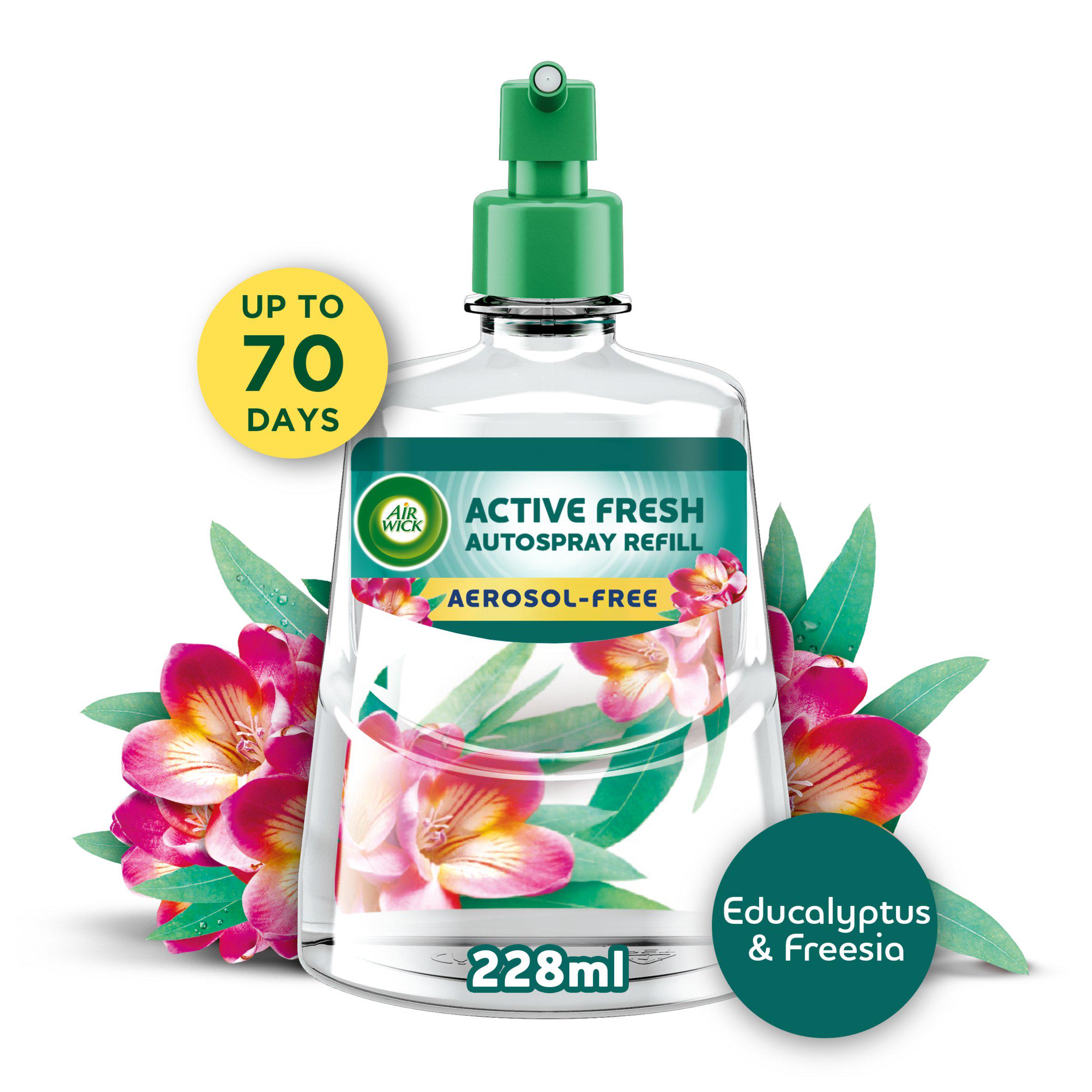 Air Wick Active Fresh Refill Eucalyptus & Freesia Air Freshener 228ml
