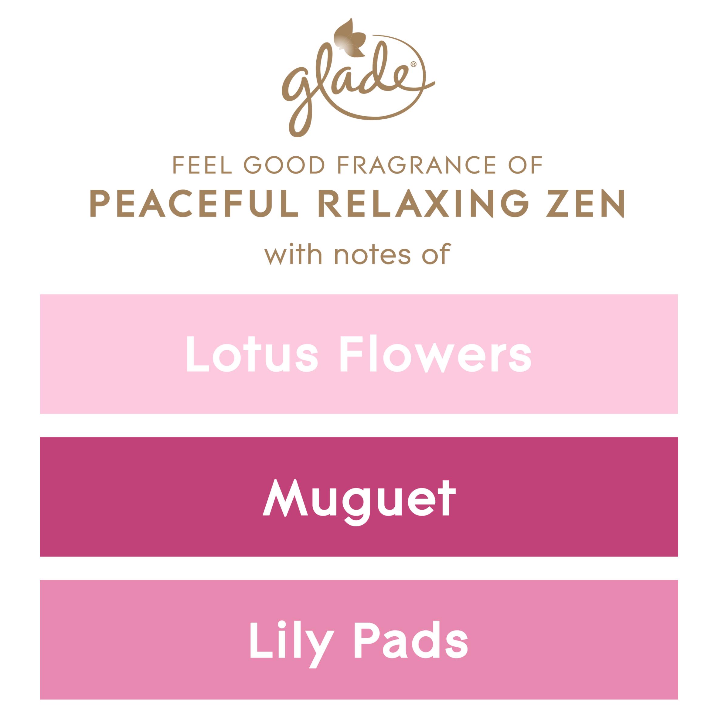 Glade Scented Candle Relaxing Zen 112g thumbnail 2