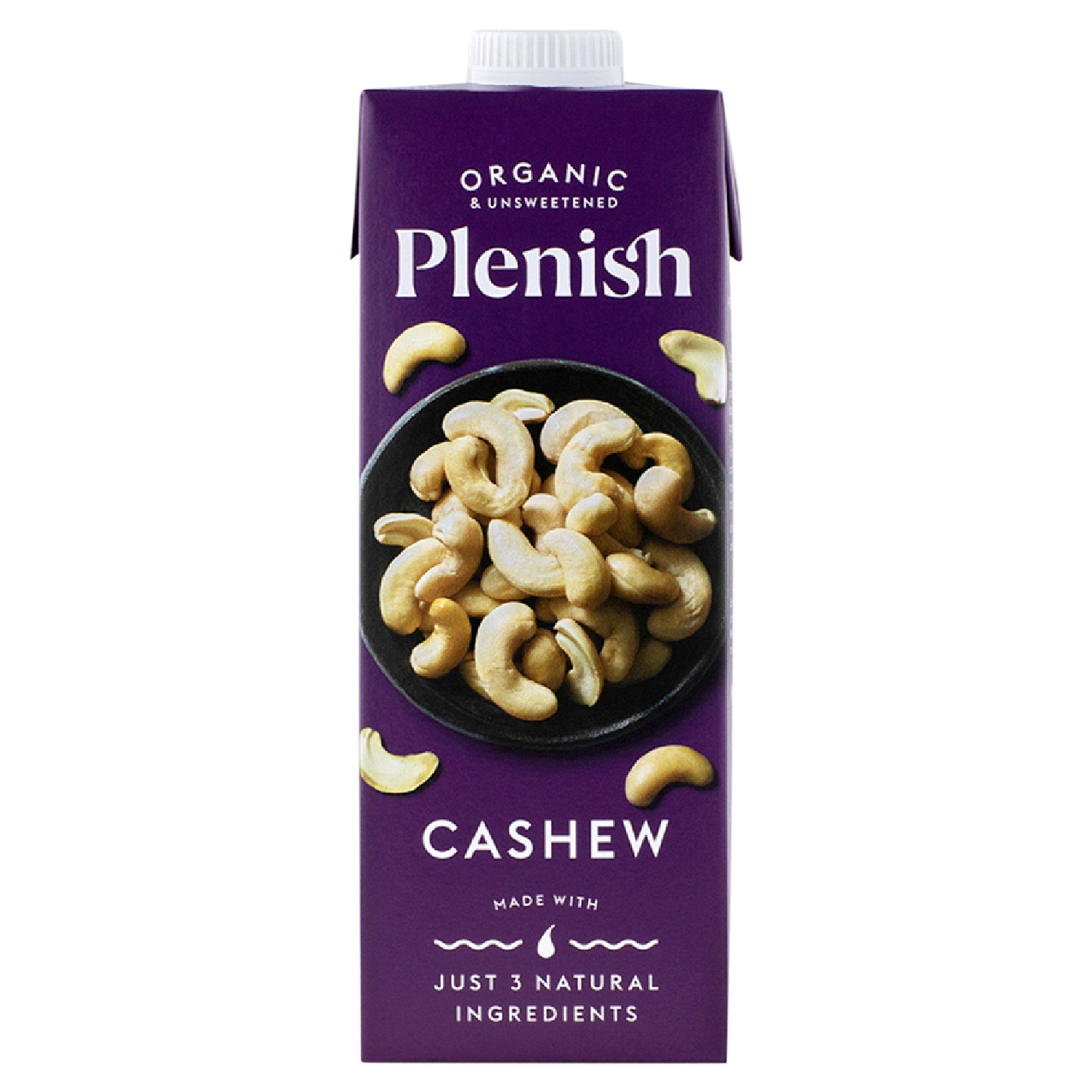 Plenish Organic Cashew Unsweetened Drink Long Life