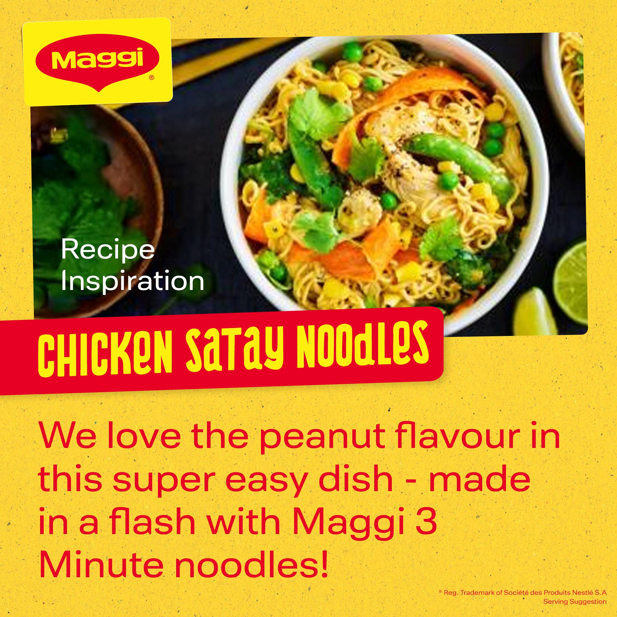 Maggi 3 Minute Instant Noodles Chicken Flavour 4x59g thumbnail 5