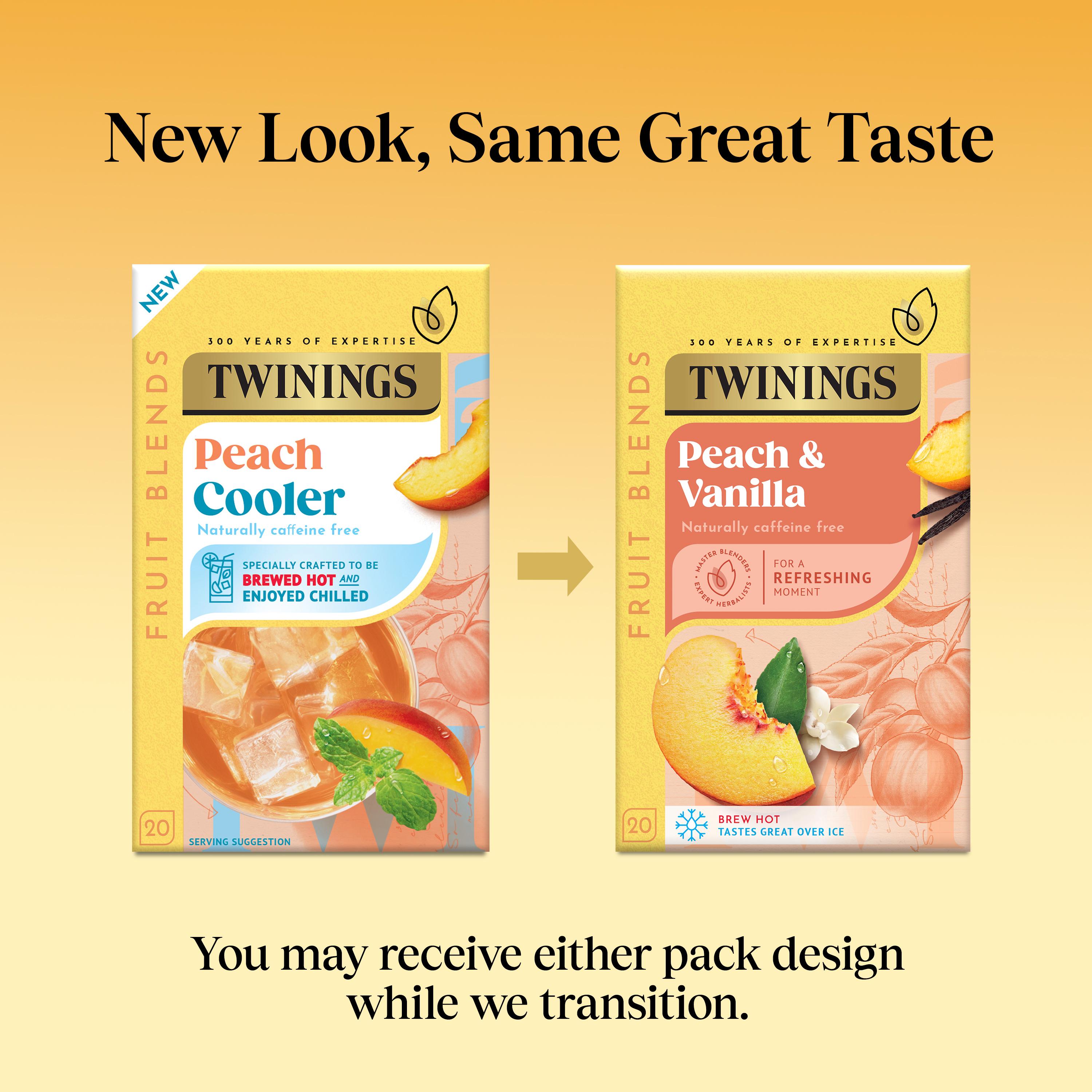 Twinings Peach Cooler Tea Bags x20 30g thumbnail 3