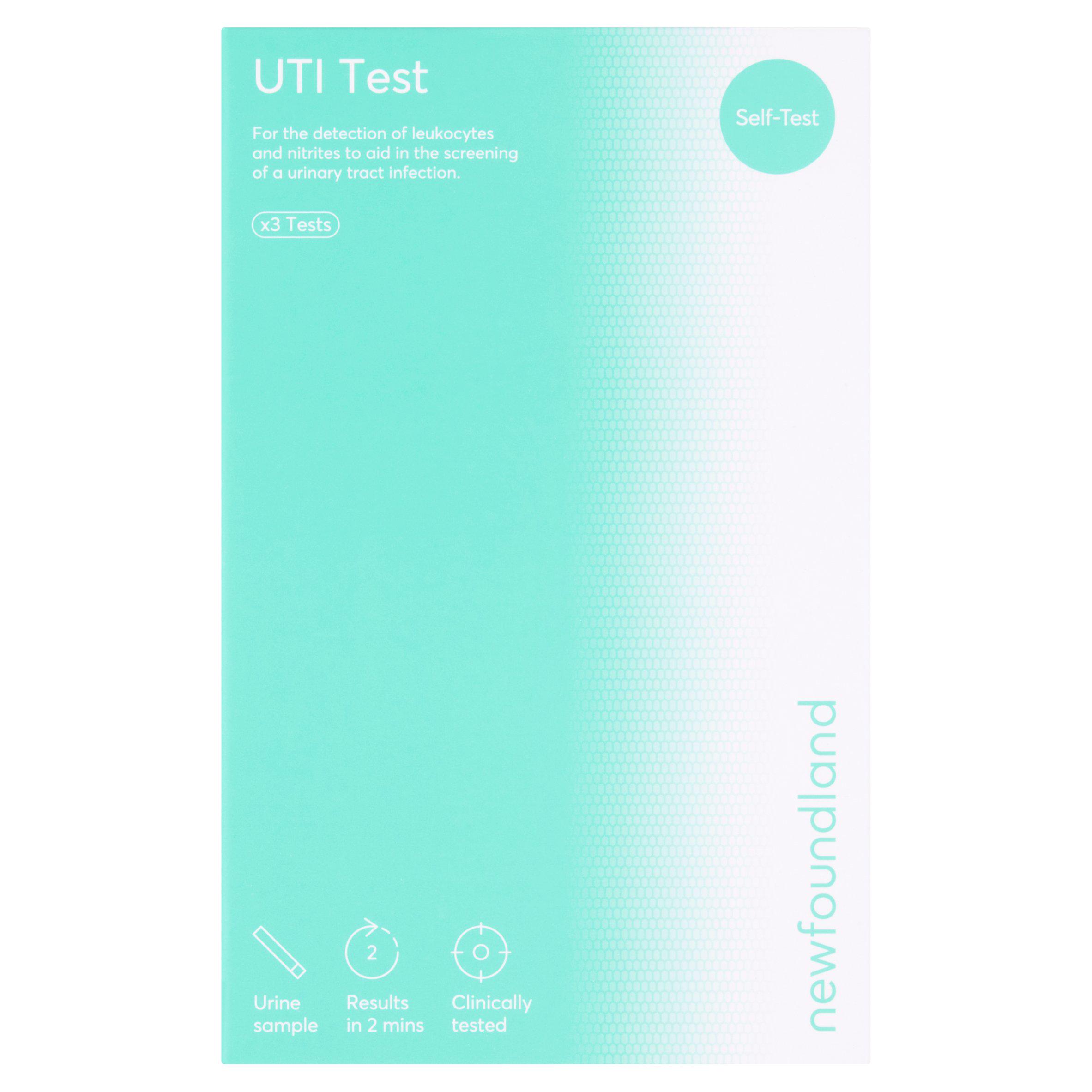 Newfoundland UTI Test Strips 3s