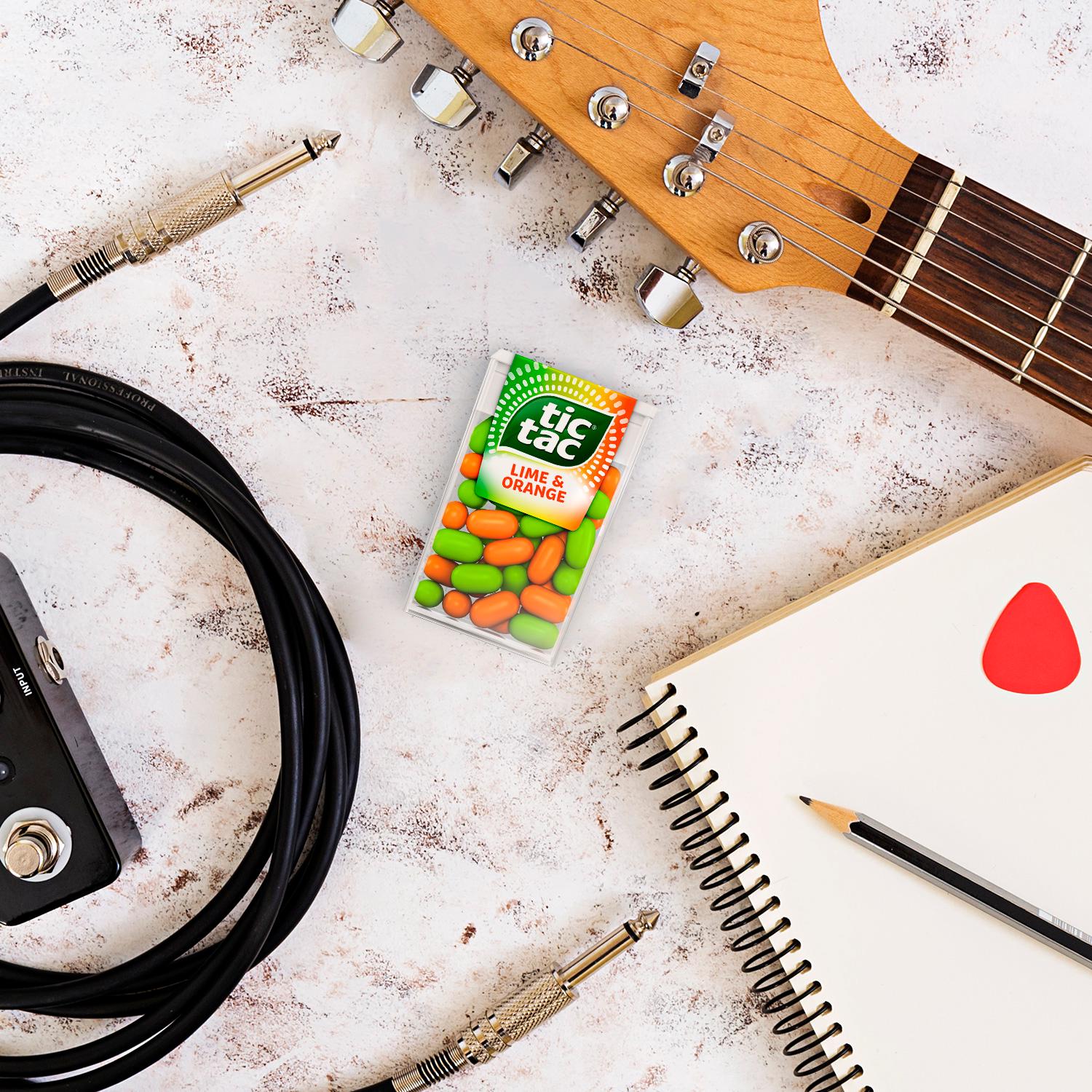 Tic Tac Lime & Orange Sweets Multipack 4x18g thumbnail 2