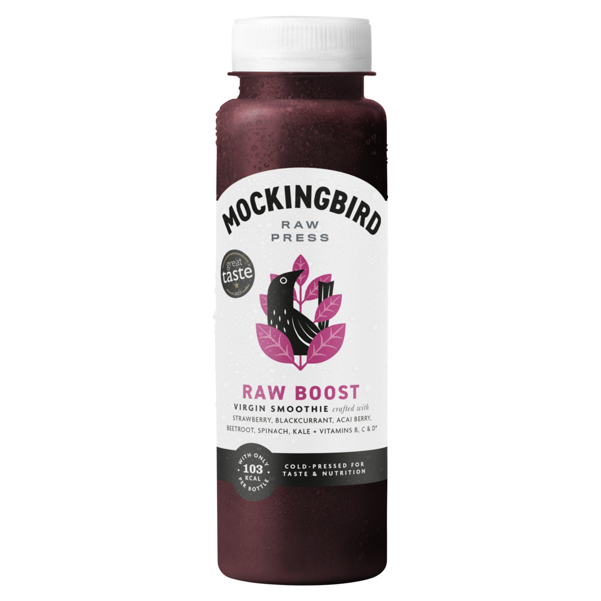 Mockingbird Raw Boost Virgin Smoothie 250ml
