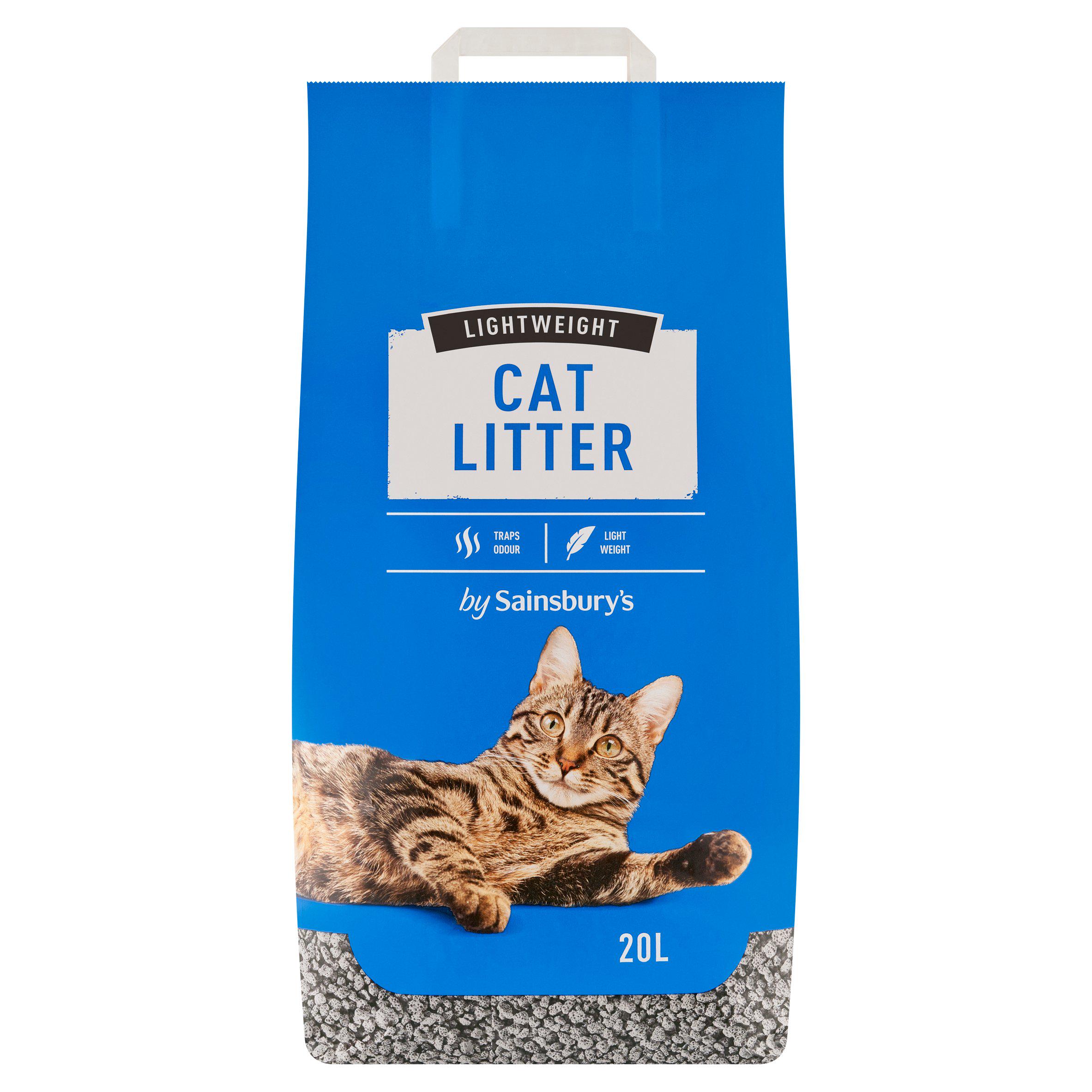 Sainsbury's Lightweight Cat Litter 20L