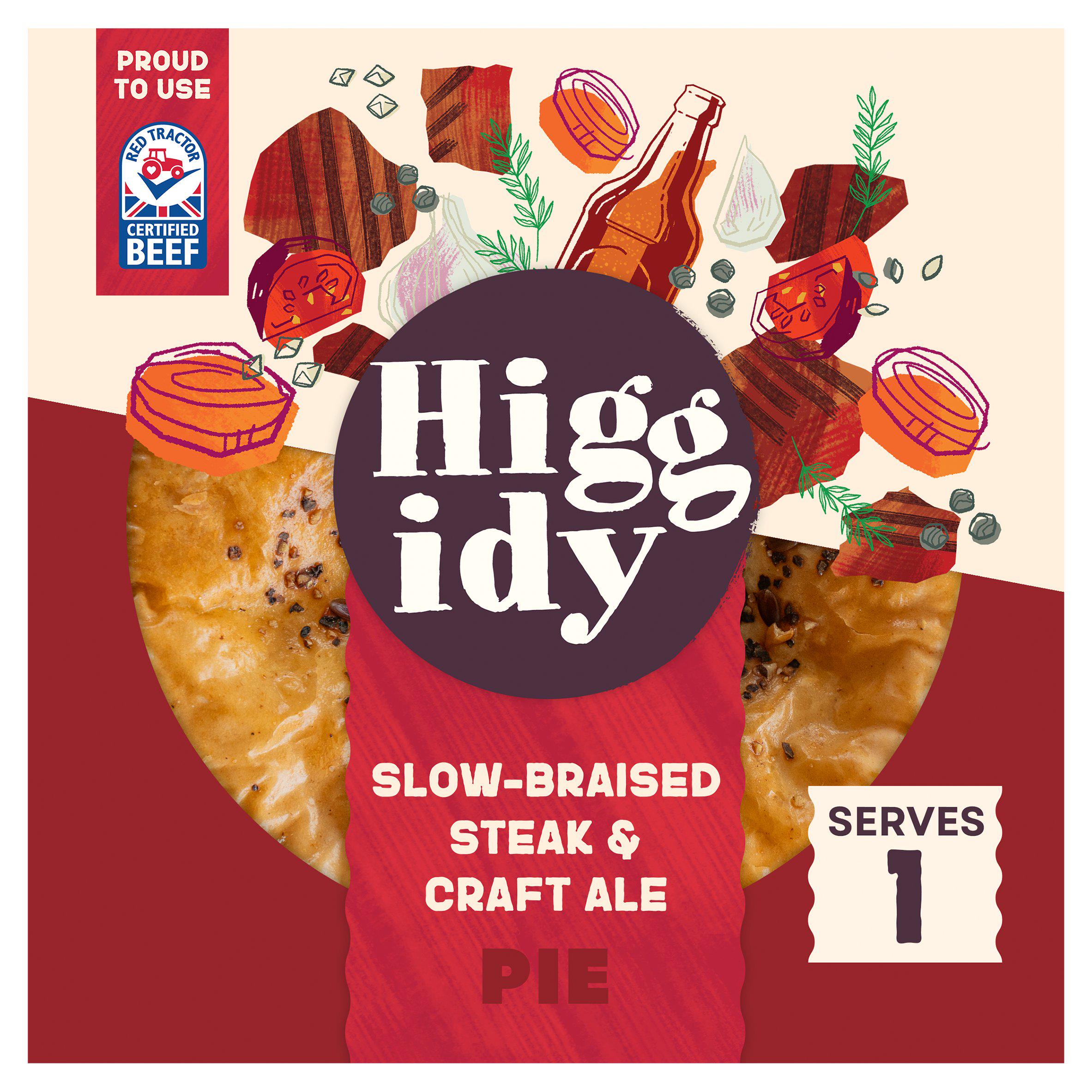 Higgidy Slow-Braised Steak & Craft Ale Pie