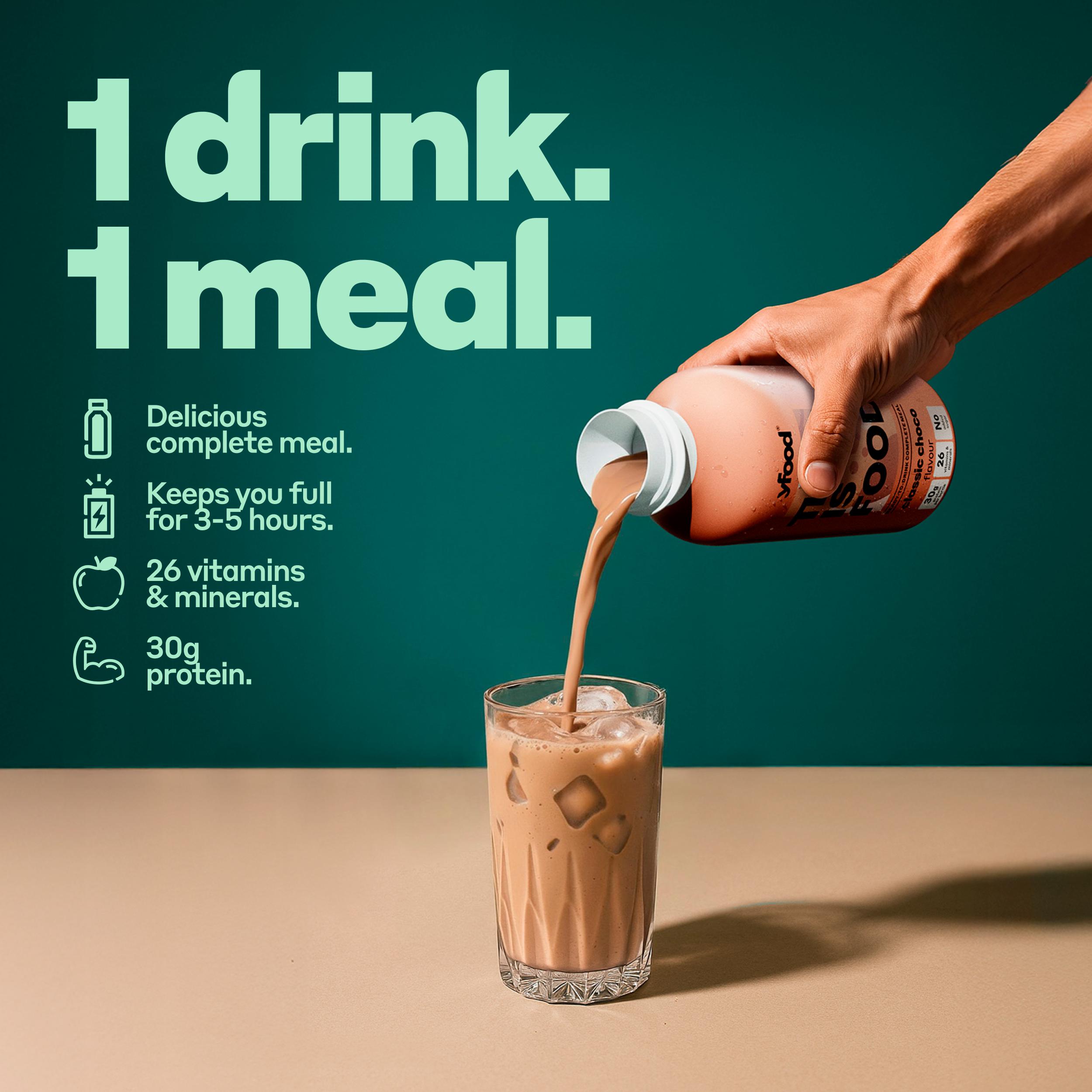 yfood Ready to Drink Complete Meal Classic Choco 500ml thumbnail 2