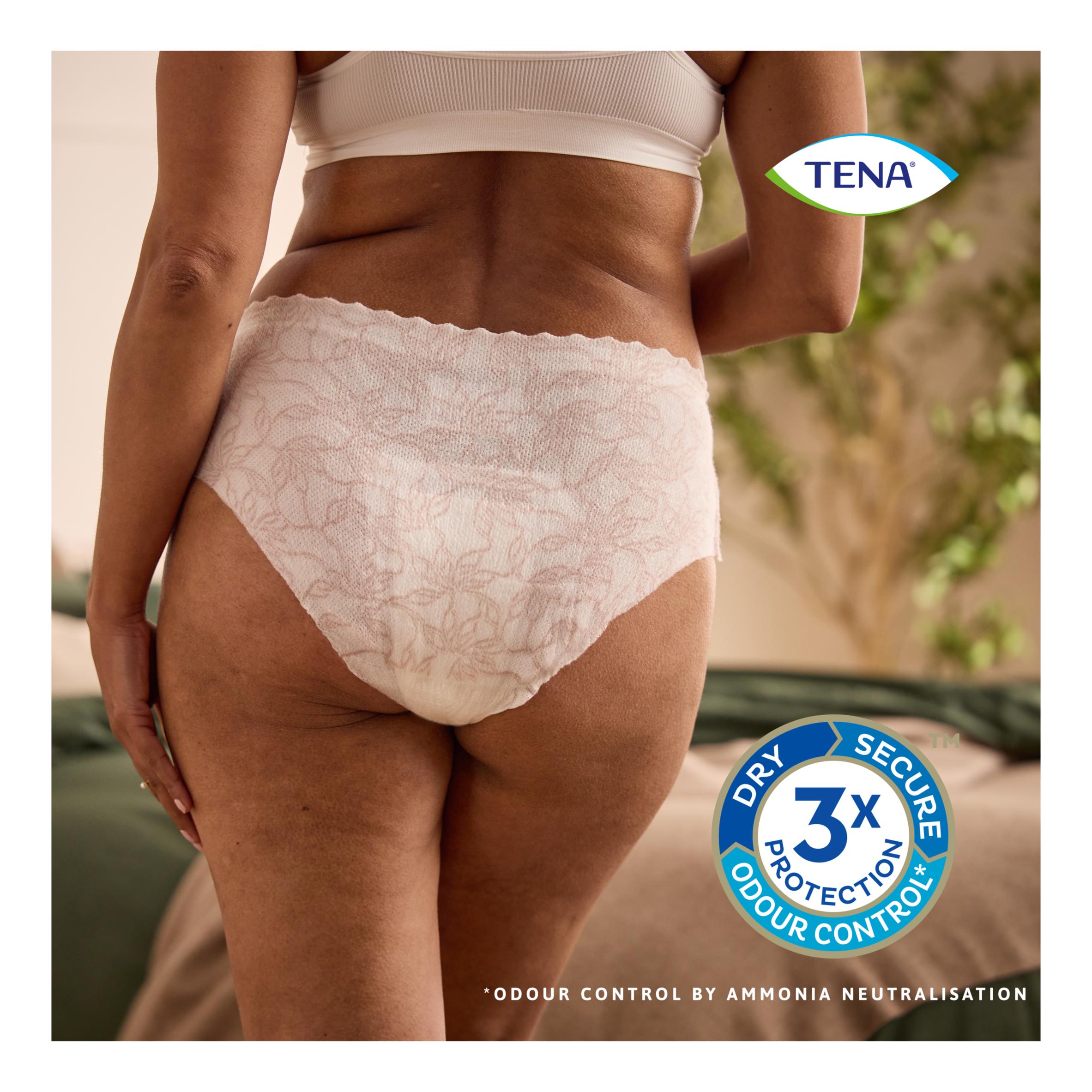 TENA Silhouette Incontinence Pants White L Pack x10 thumbnail 5