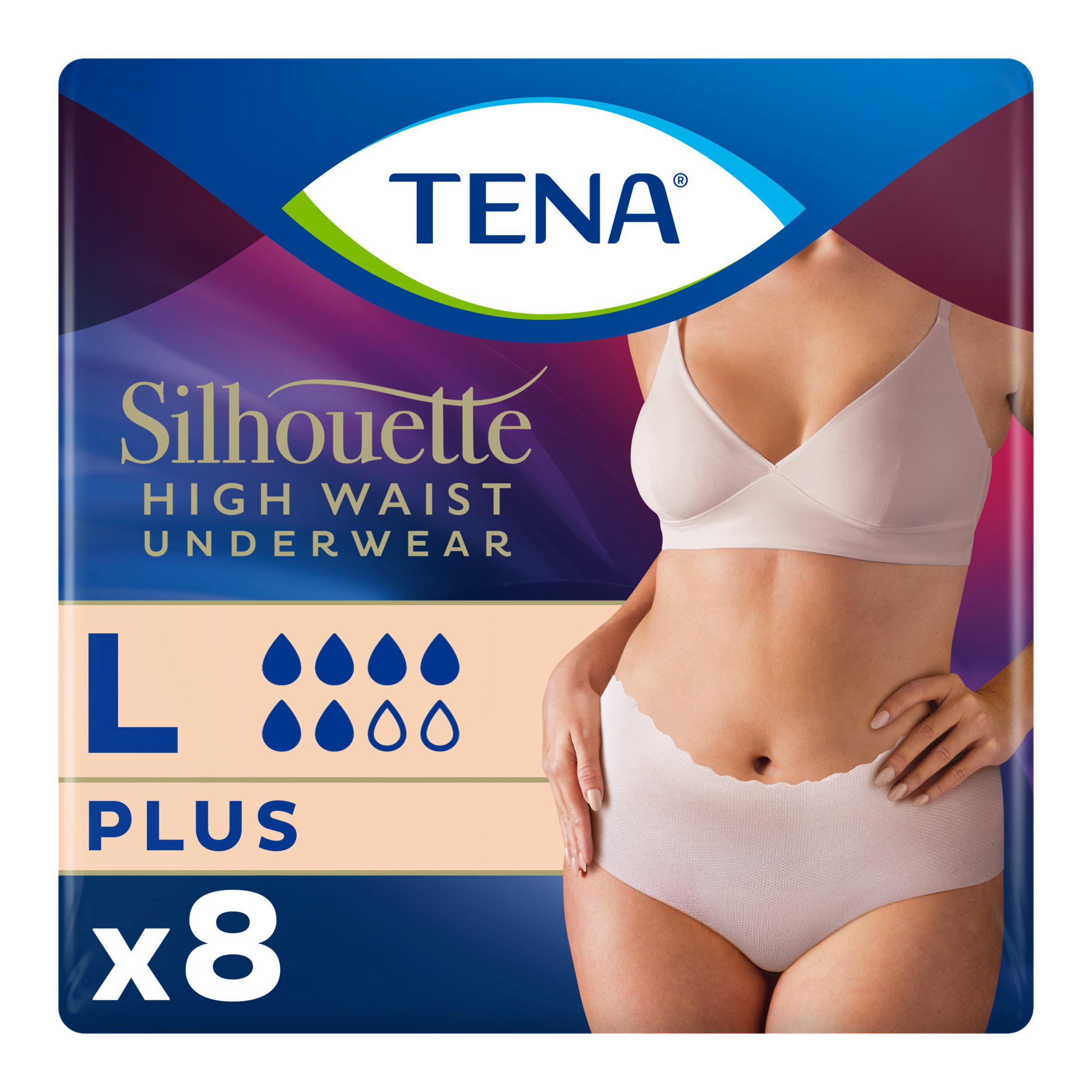 TENA Silhouette Incontinence Pants Cream L