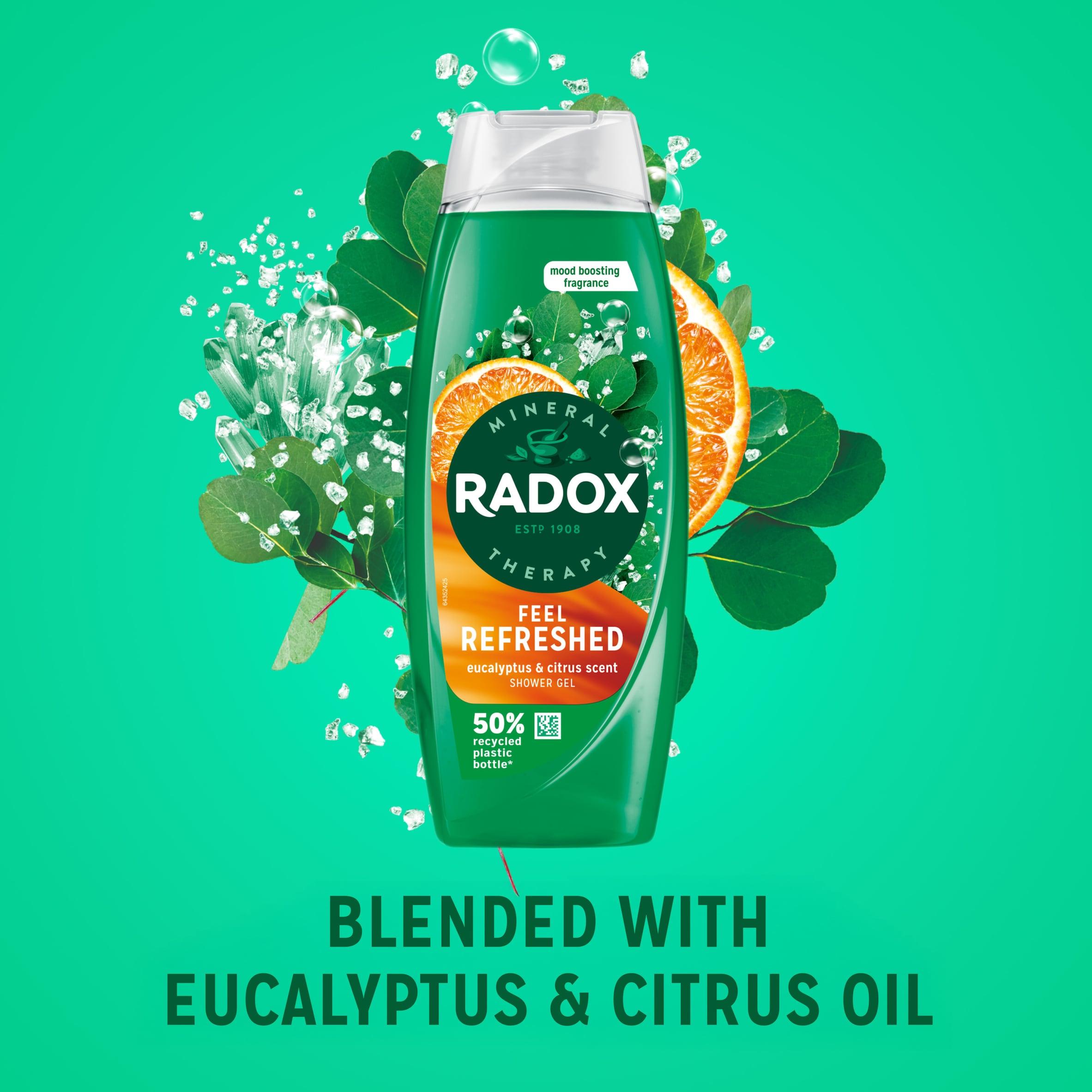 Radox Mineral Therapy Body Wash Feel Refreshed 675ml thumbnail 2