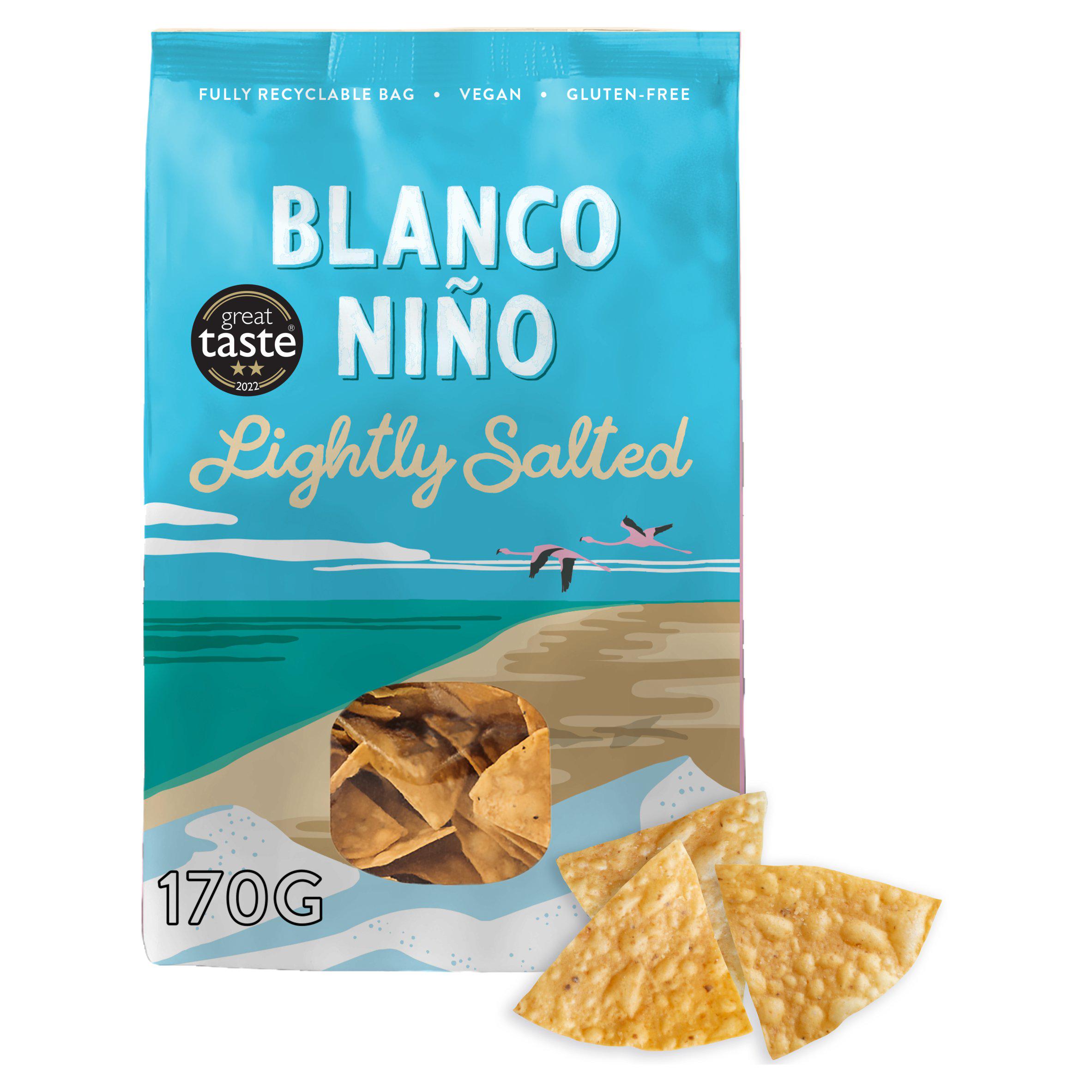 Blanco Nino Lightly Salted White Corn Tortilla Chips