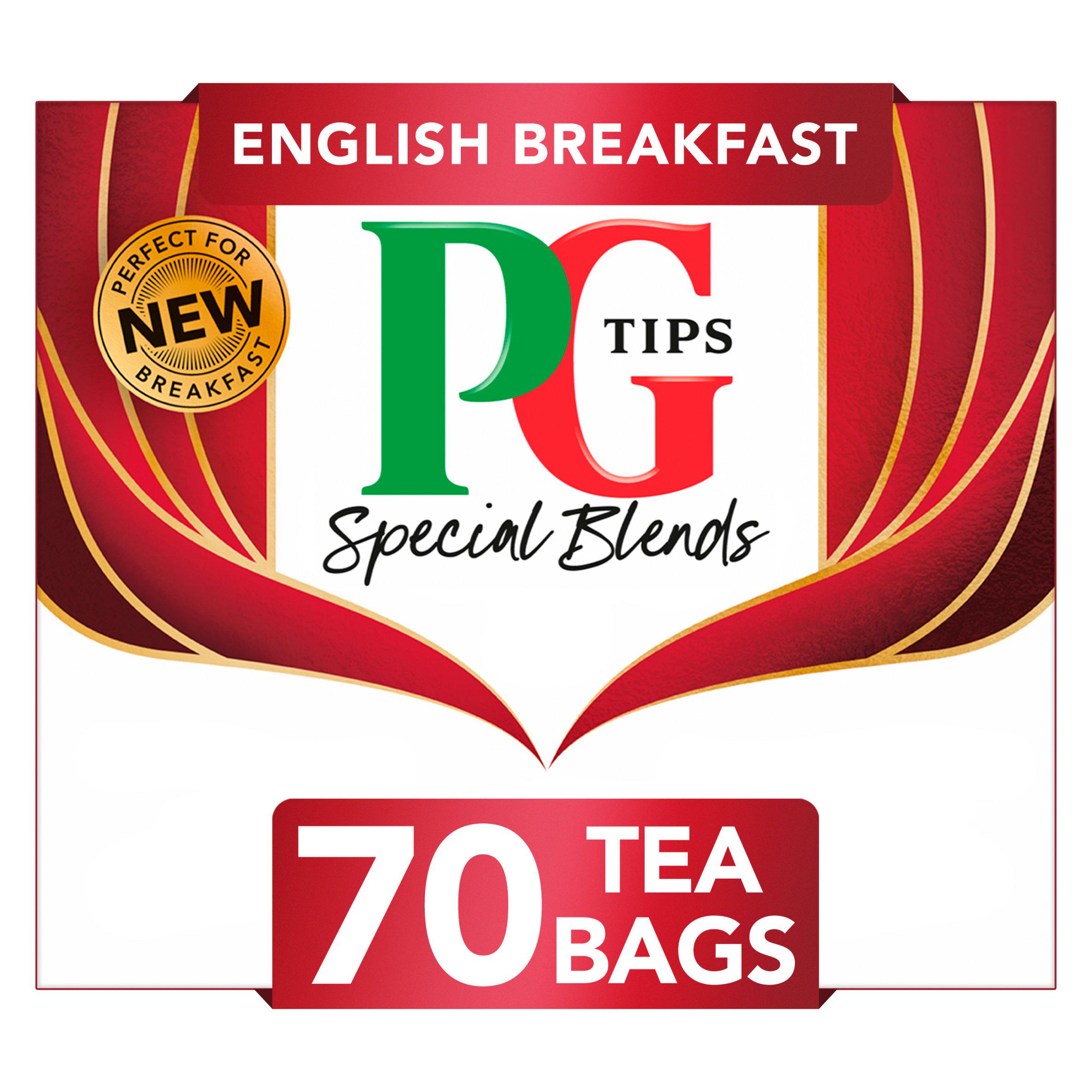 PG Tips English Breakfast Bold & Strong Plant Based Biodegradable Tea Bags