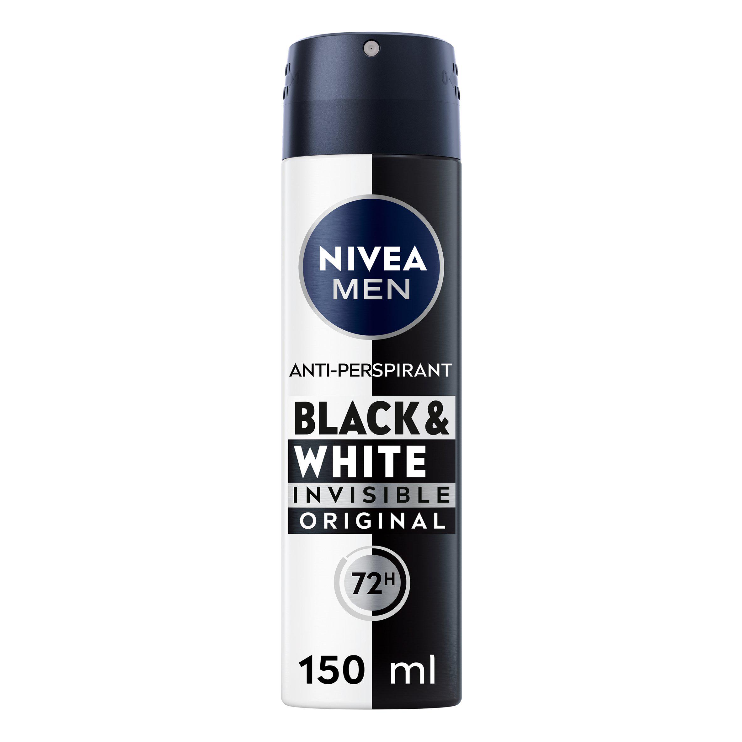 NIVEA MEN Black & White Original Anti-perspirant Deodorant Spray