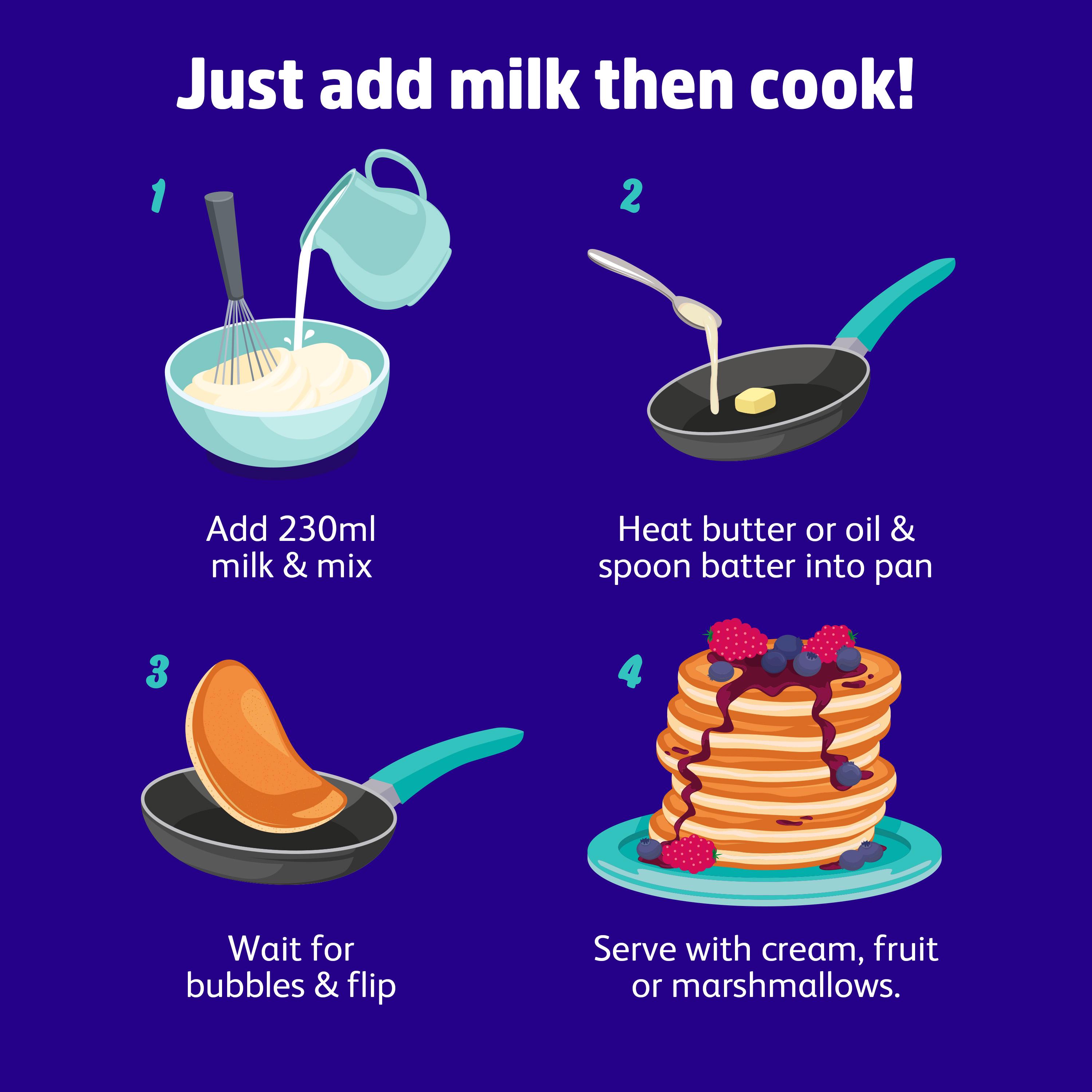 Dr. Oetker American Style Pancake Mix 170g thumbnail 3
