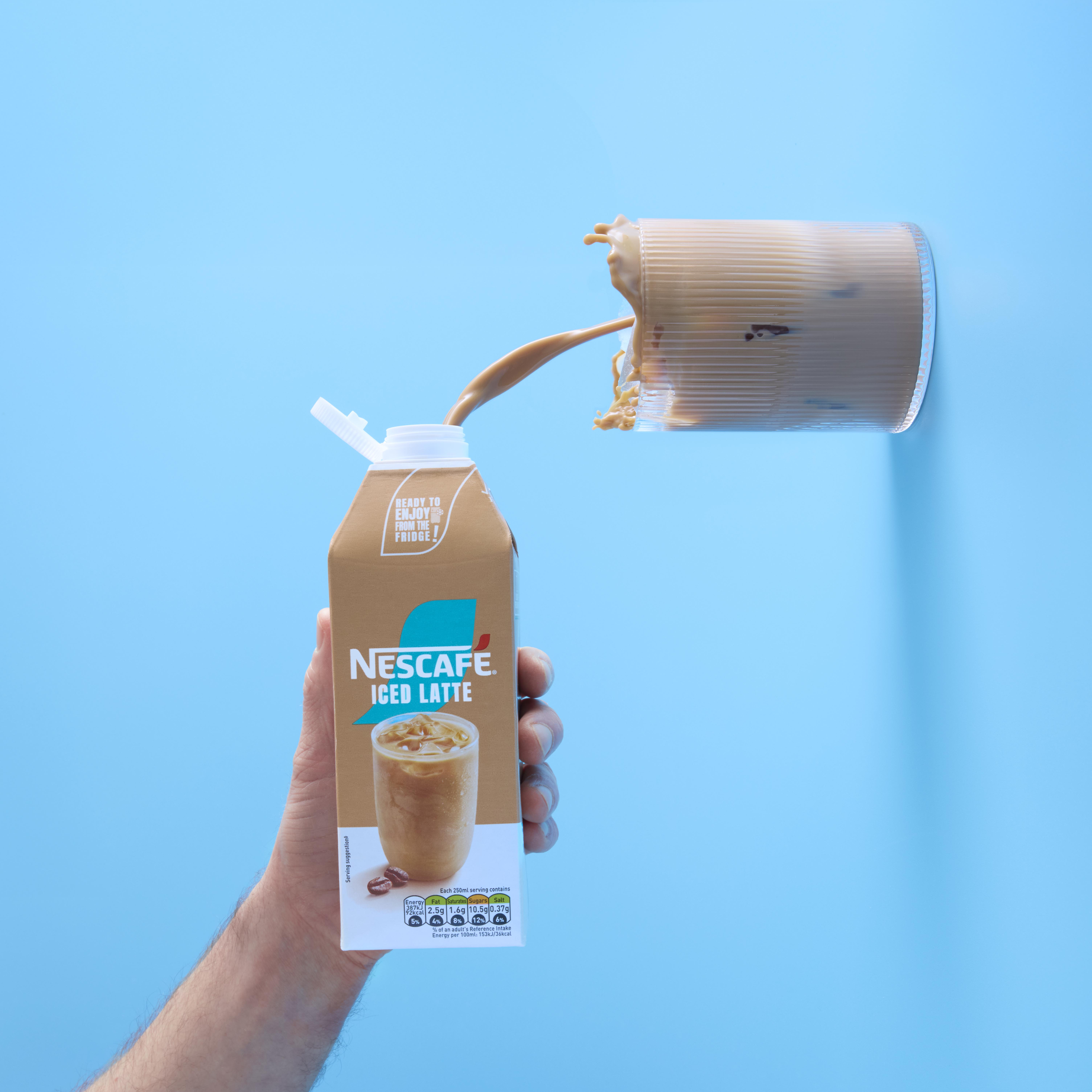 Nescafe Iced Coffee Latte Multiserve 750ml thumbnail 4