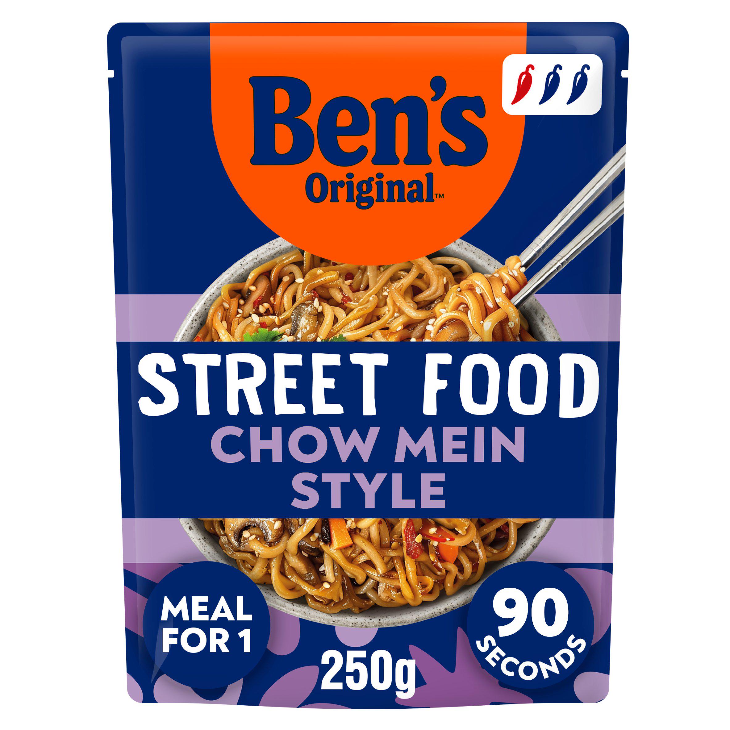 Ben's Original Street Food Chow Mein Style 250g