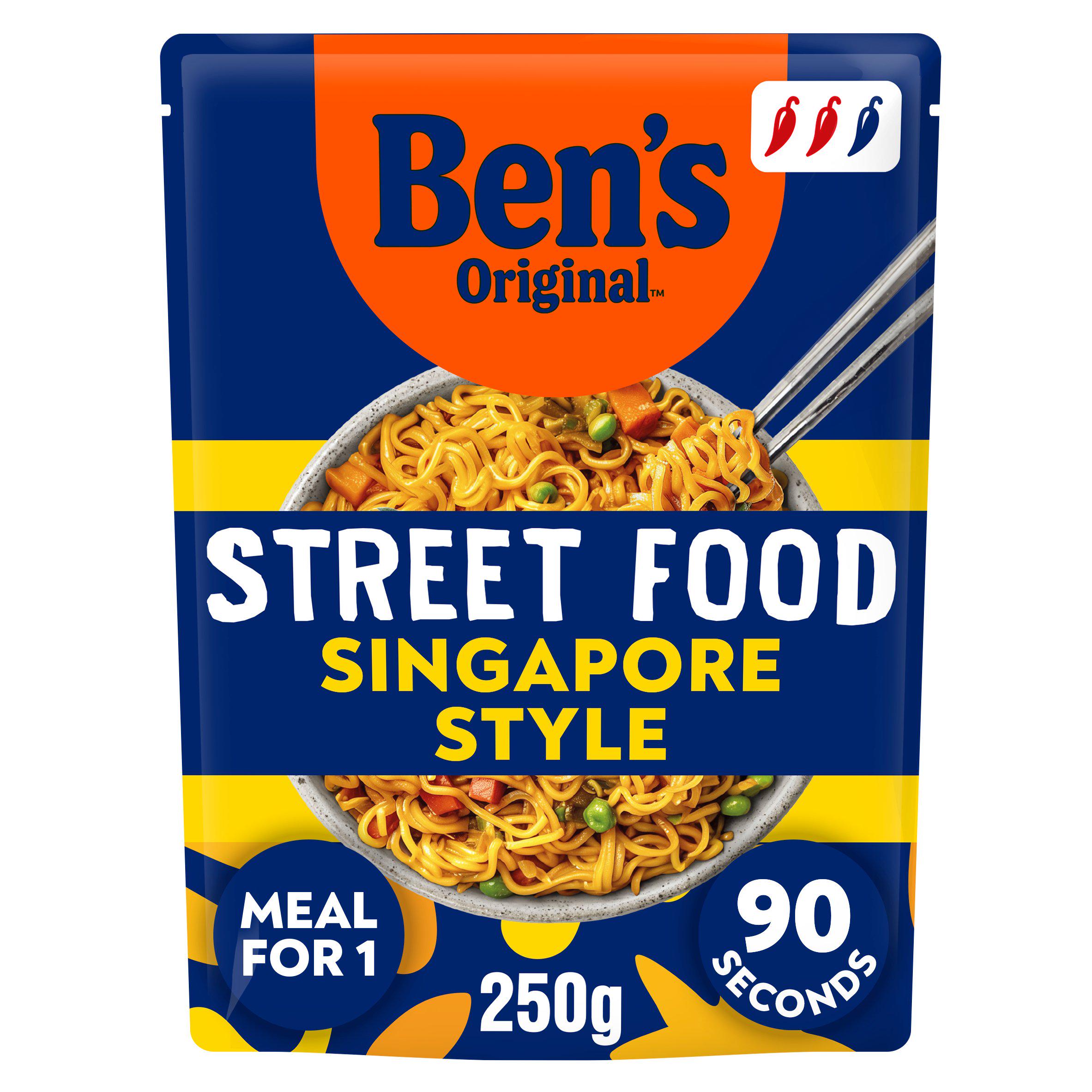 Ben's Original Street Food Singapore Style 250g