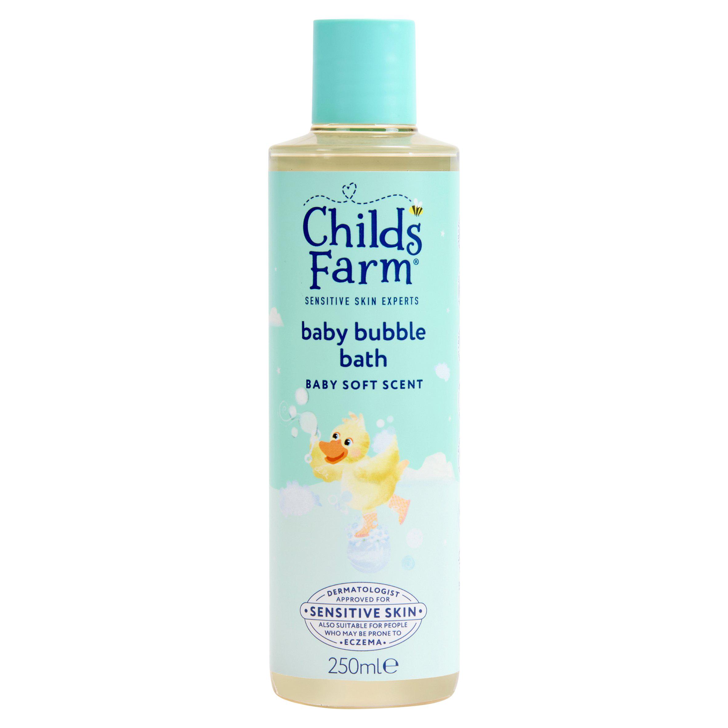 Childs Farm Baby Bedtime Bubble Bath Baby Soft Scent for Newborns & Sensitive Skin 250ml