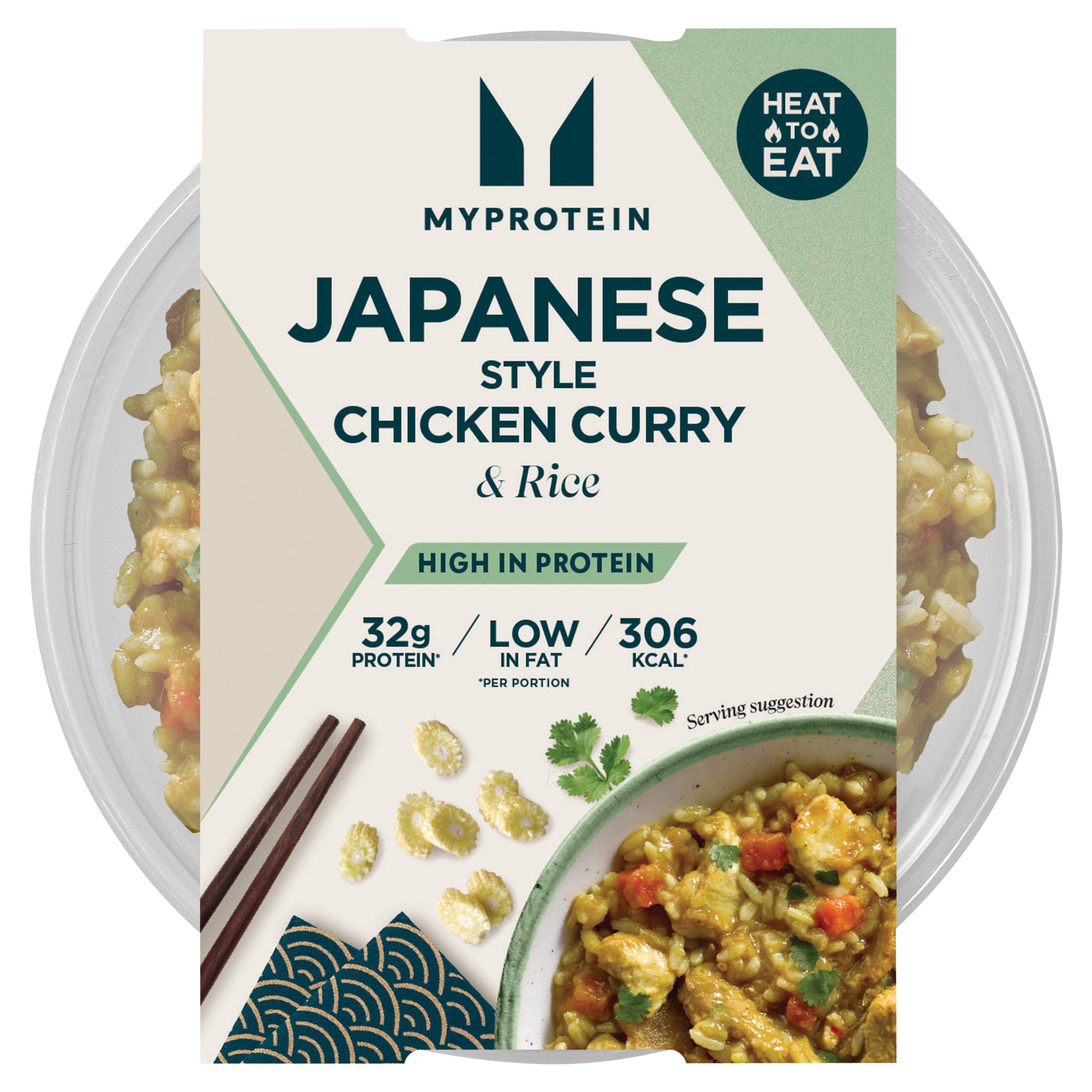 Myprotein Japanese Style Chicken Curry with Rice 325g