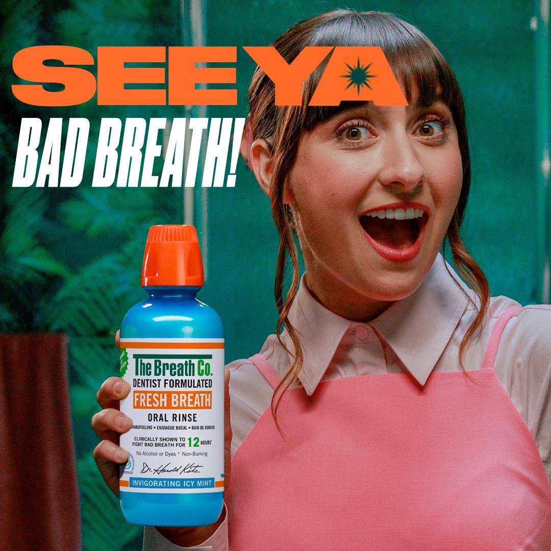 The Breath Co. Alcohol Free Mouthwash Icy Mint 500ml thumbnail 4